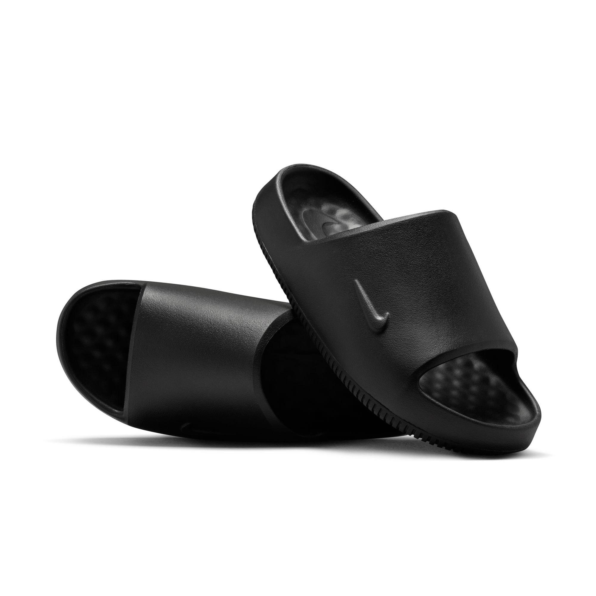 Black/Blk/Black - Nike - Women's Pool Sliders - 8