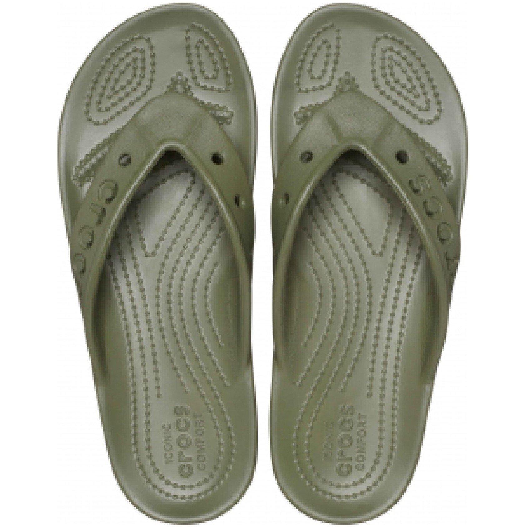 Verde Exército - Crocs - Baya II Flip Flops - 4