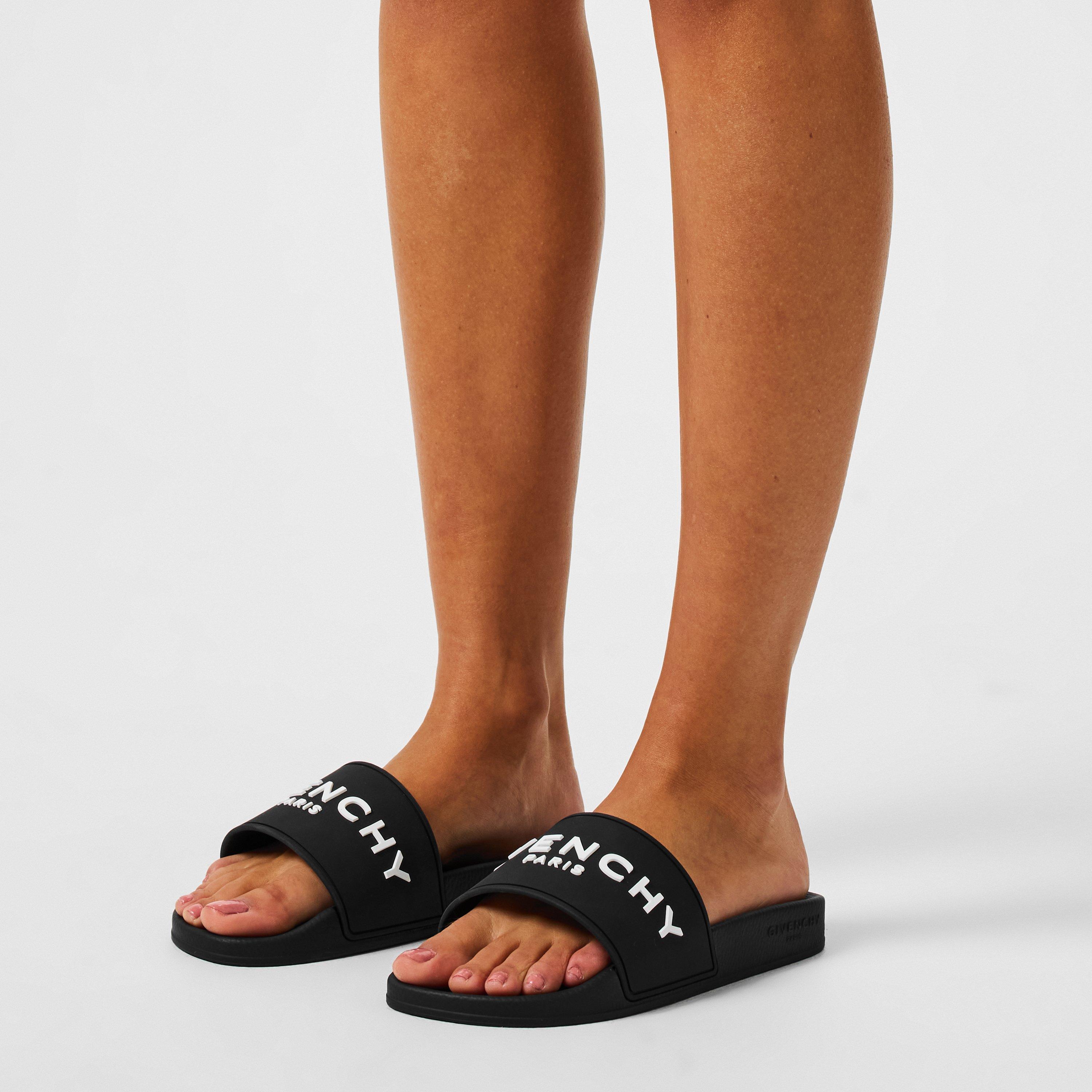 Black - GIVENCHY - Women'S Logo Sliders - 2