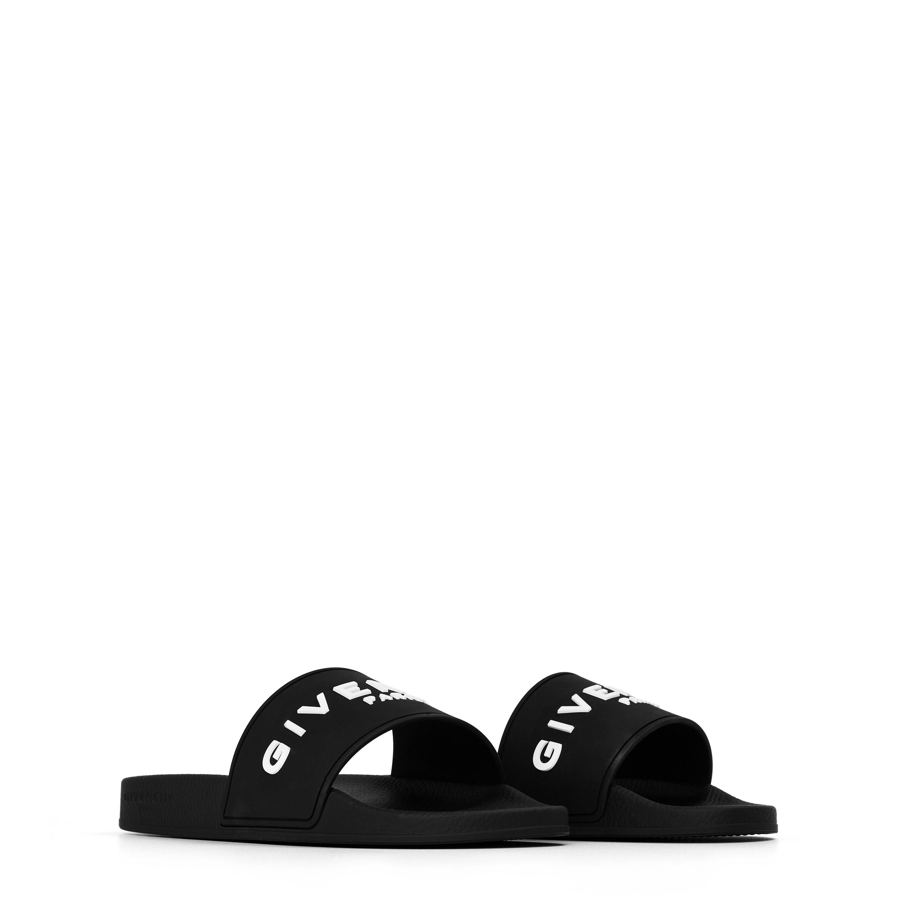 Black - GIVENCHY - Women'S Logo Sliders - 4