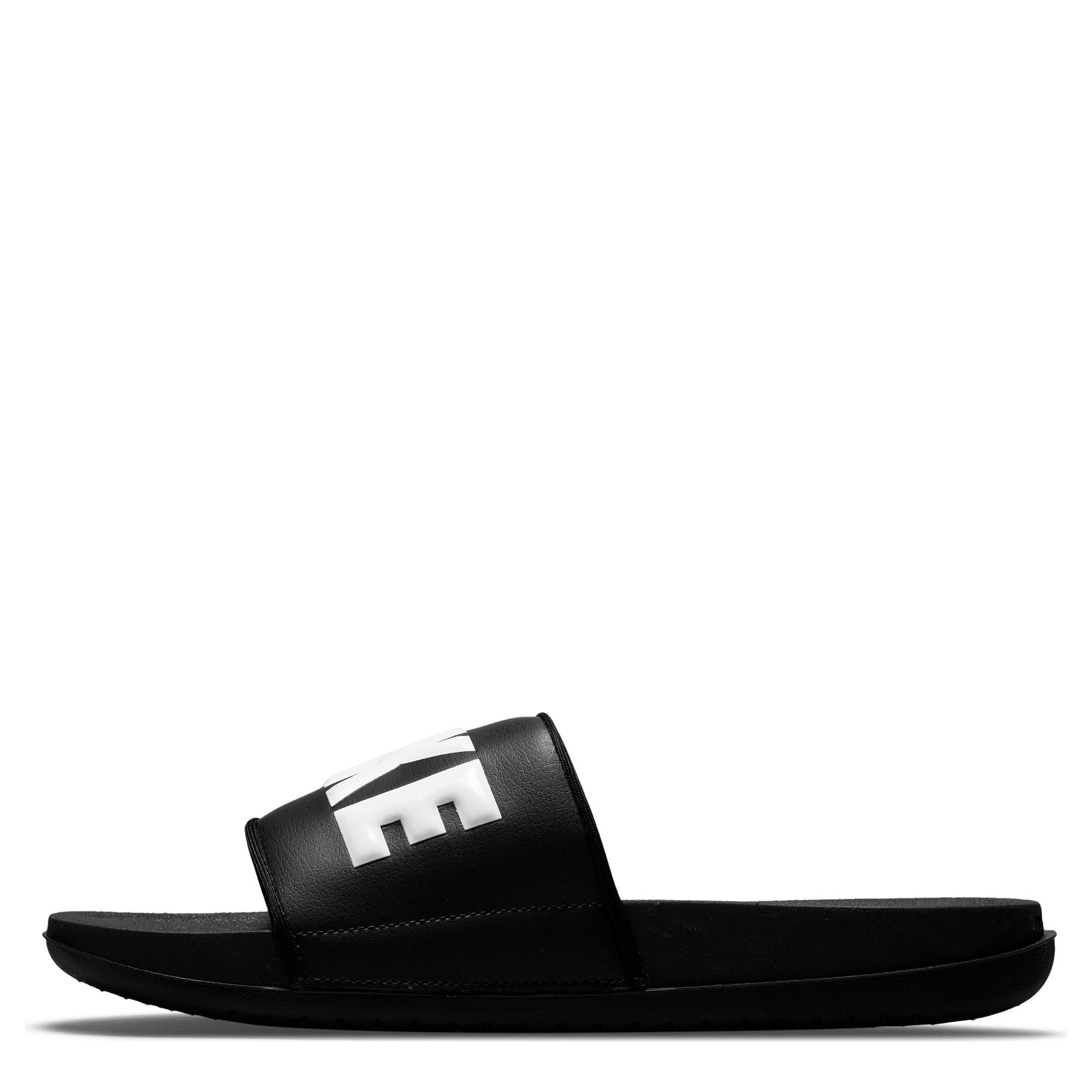 Blk/Wht-Blk - Nike - Offcourt Womens Slide Sandals - 3