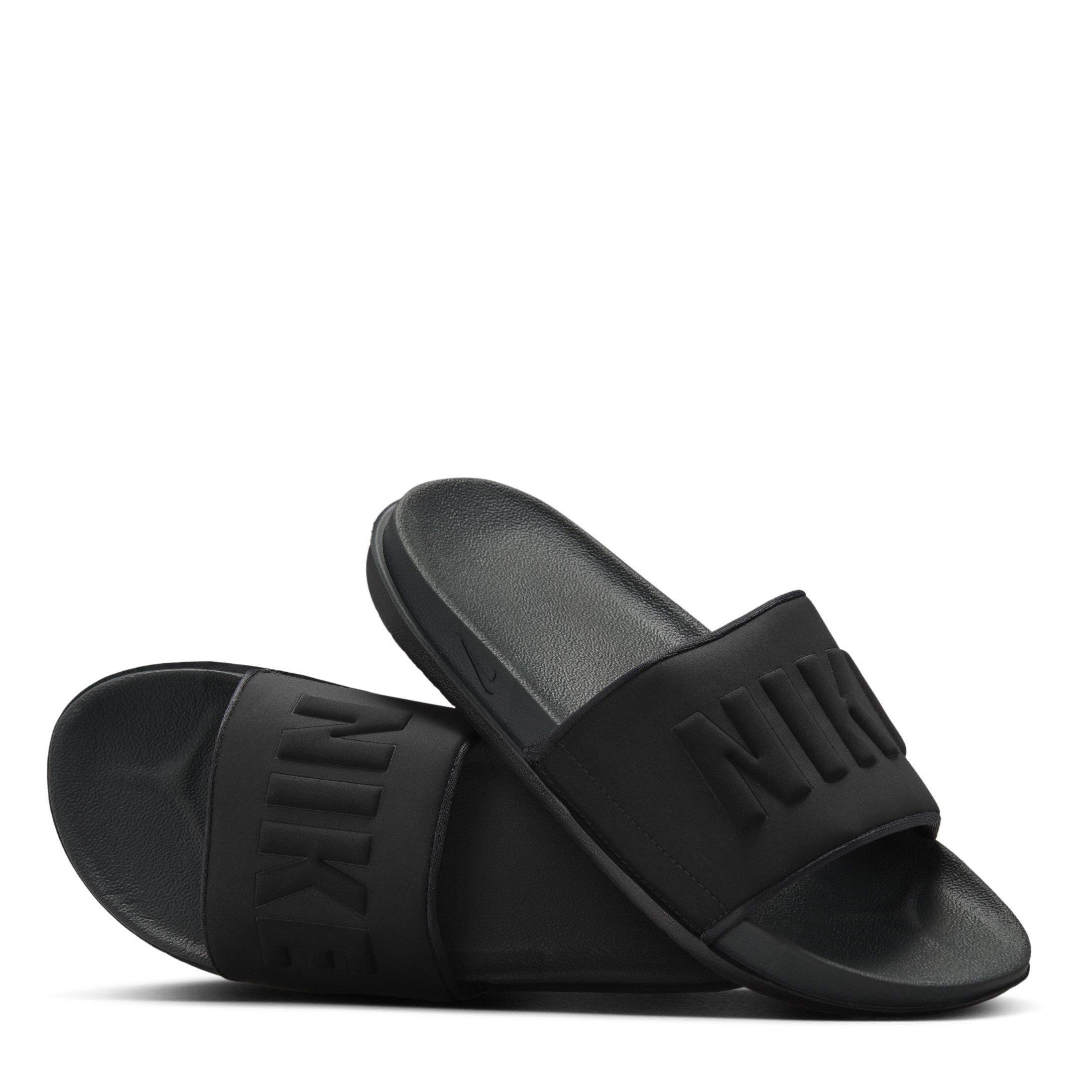 Anthracite/Blk - Nike - Offcourt Womens Slide Sandals - 5