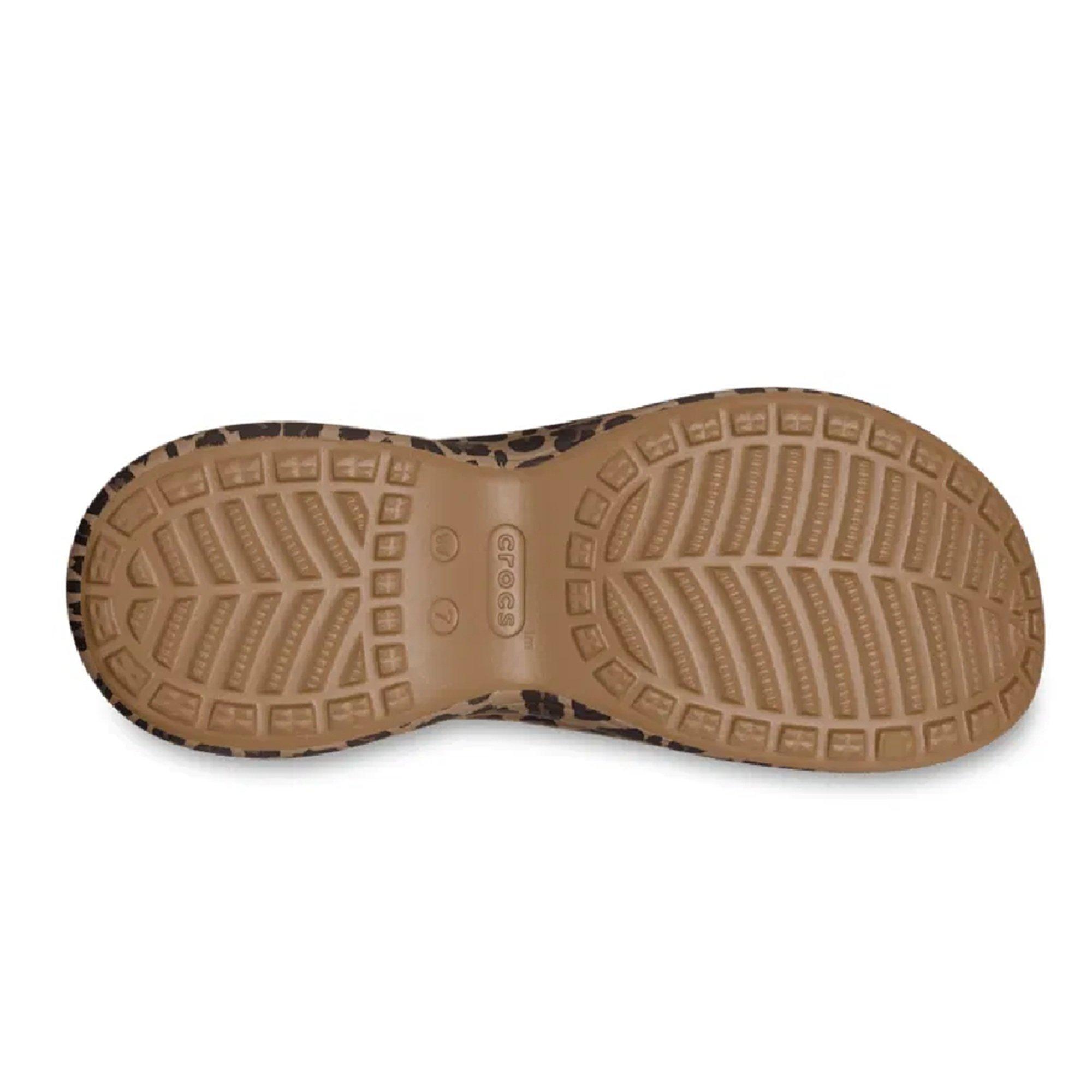 Sepia/Leopard - Crocs - Pool Sliders - 2
