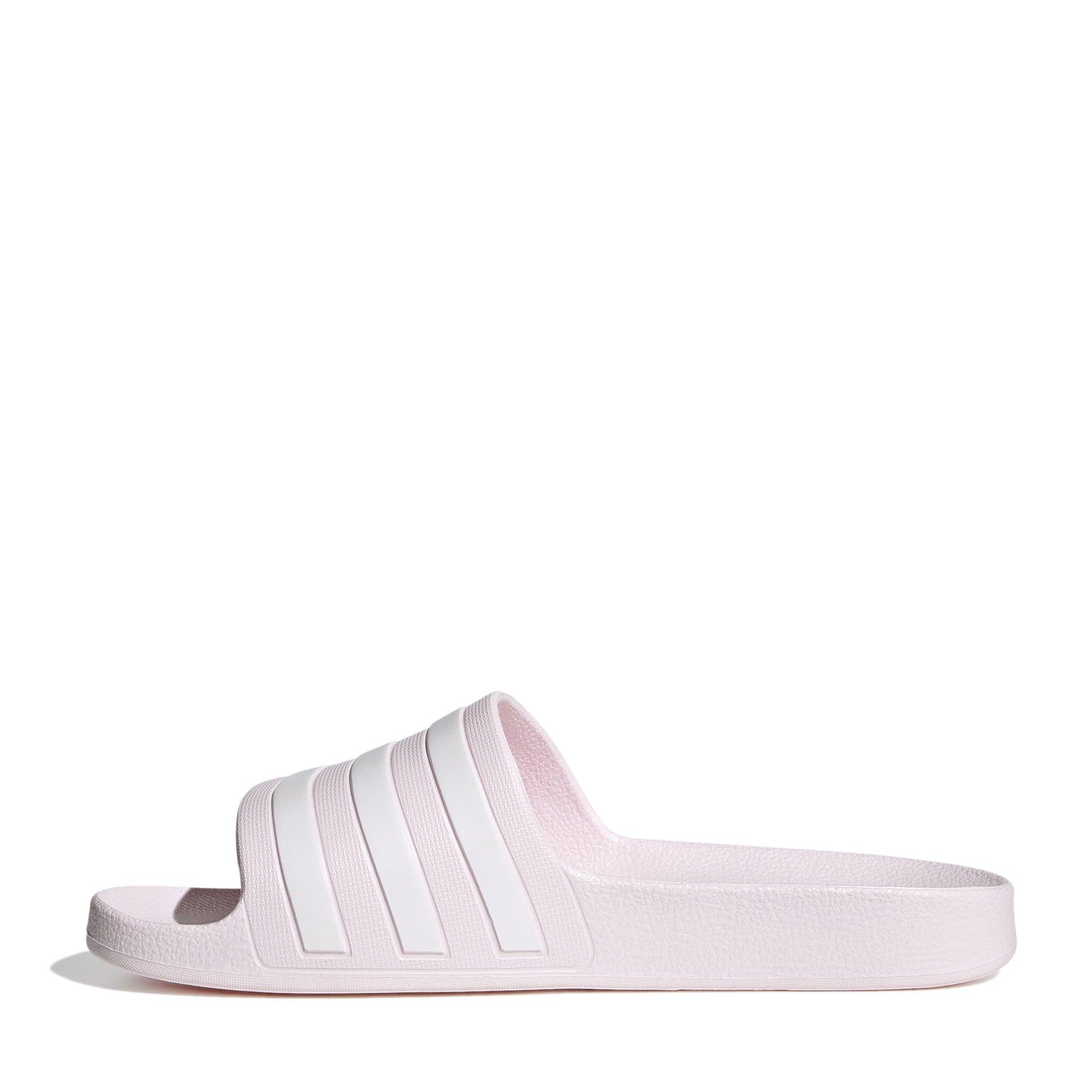 Almost Pink/Wht - adidas - Adilette Aqua Womens Slide Sandals - 2