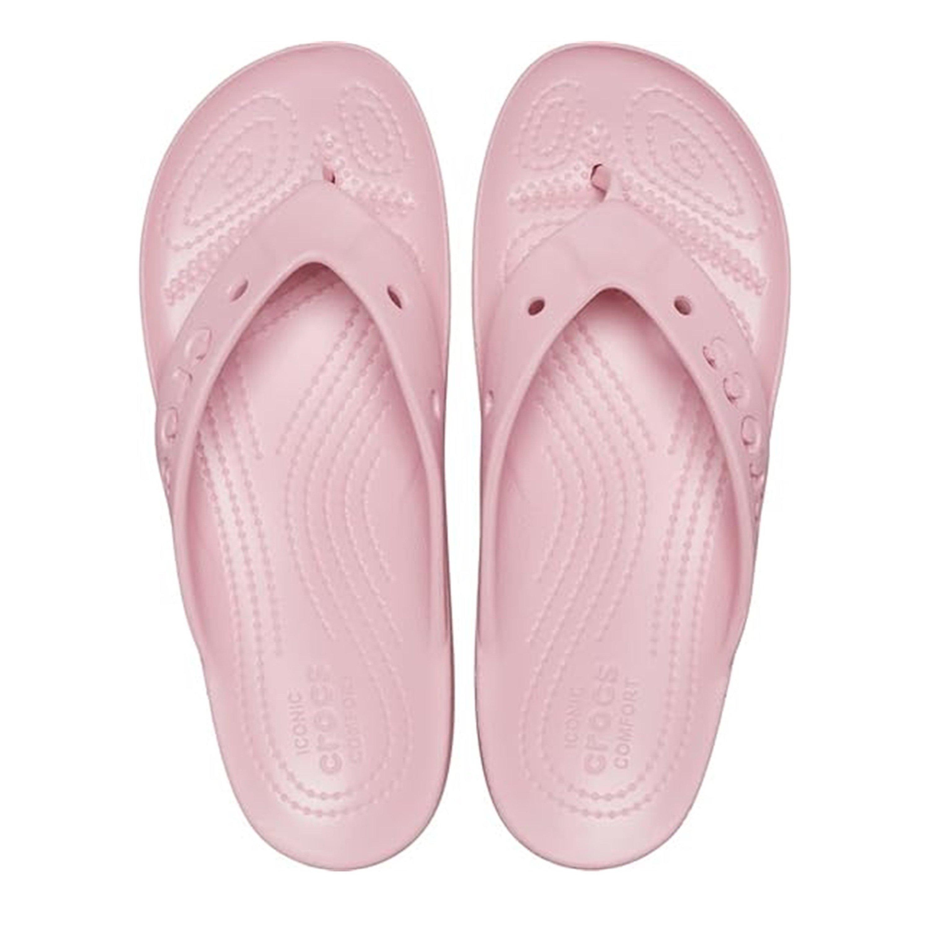 Petal Pink - Crocs - Women's Bya Platform Flip Flops - 4