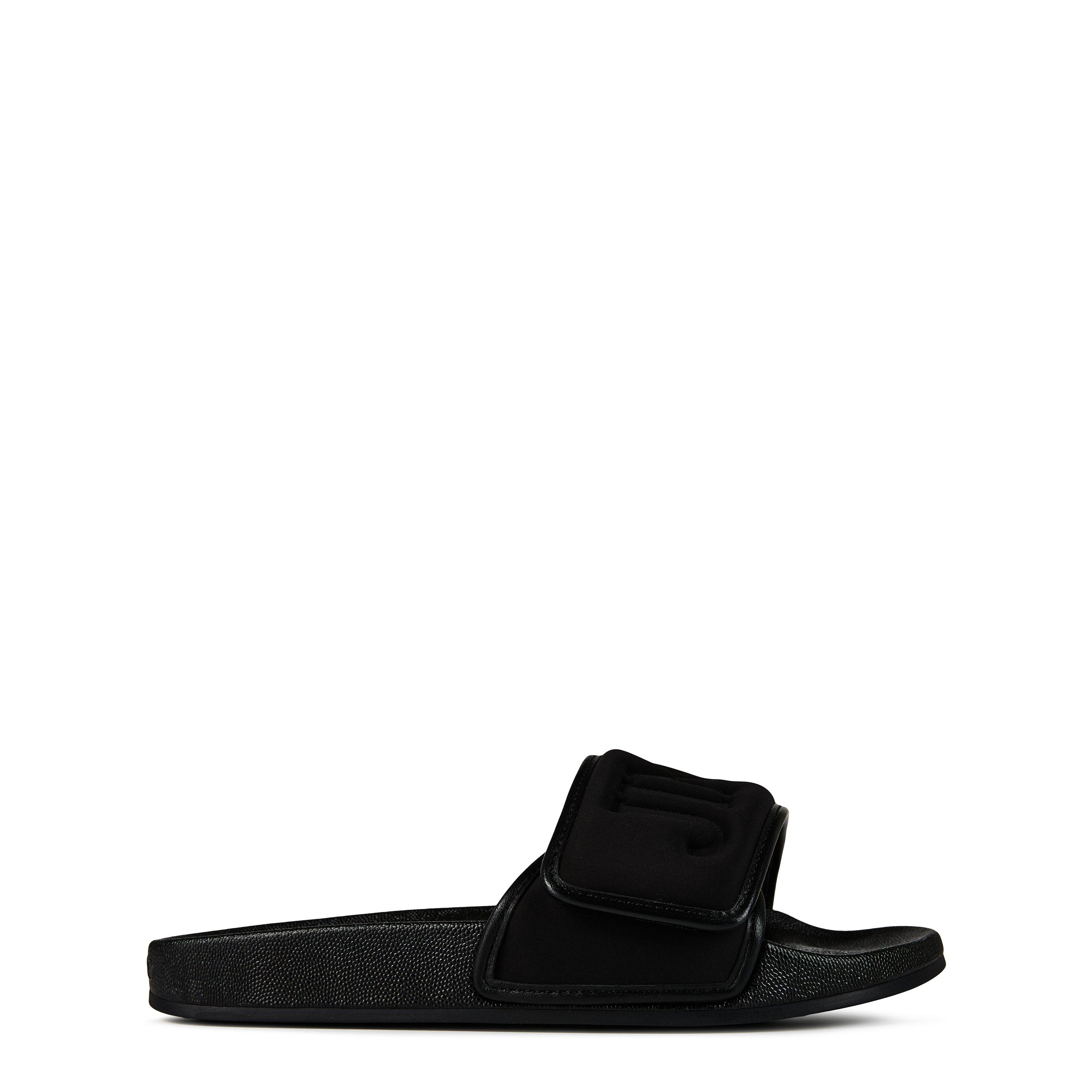 Jimmy Choo Women's Lycra Fitz/F Sliders - V Black - Size 3 (36)