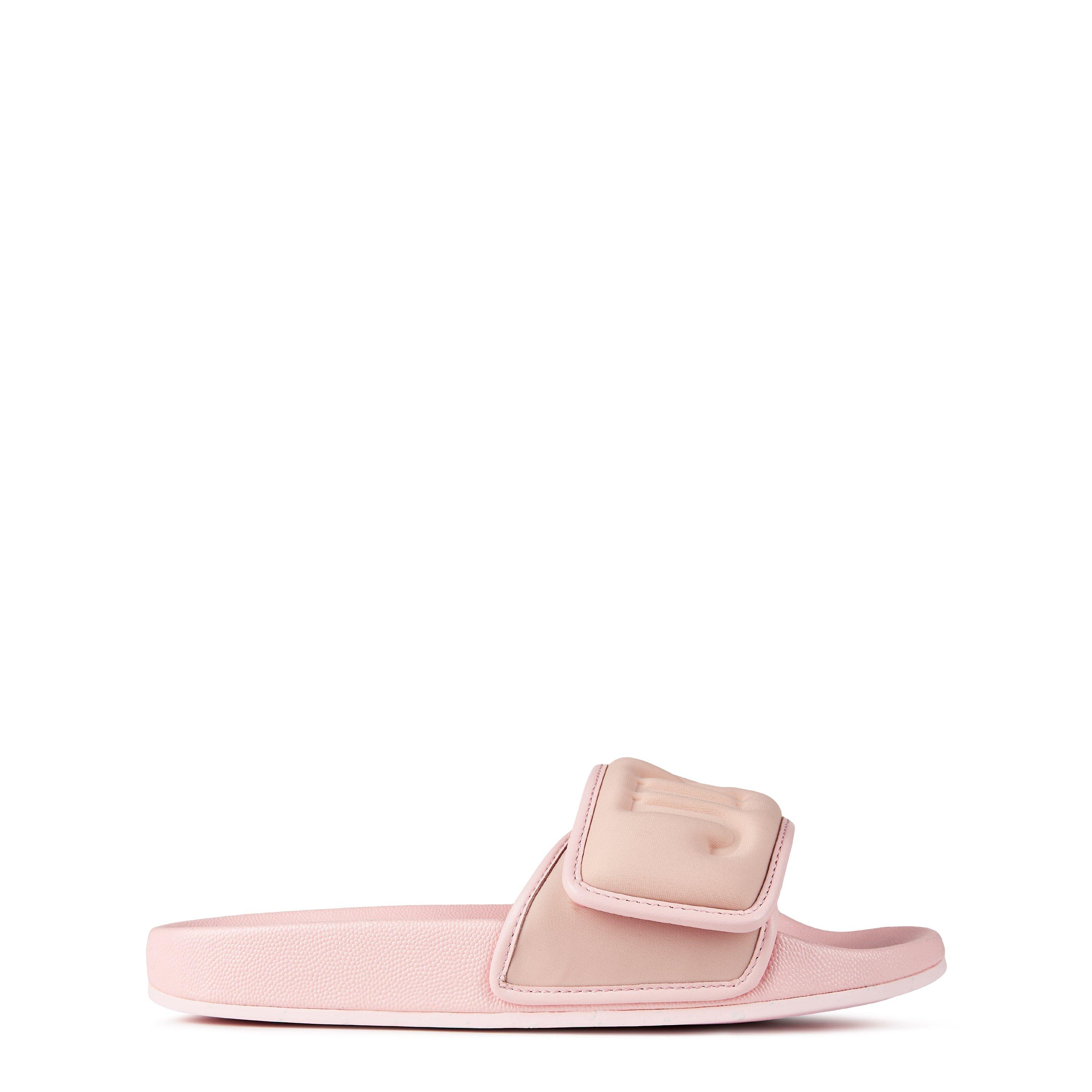 Jimmy Choo Women's Lycra Fitz/F Sliders - V Powder Pink - Size 4 (37)