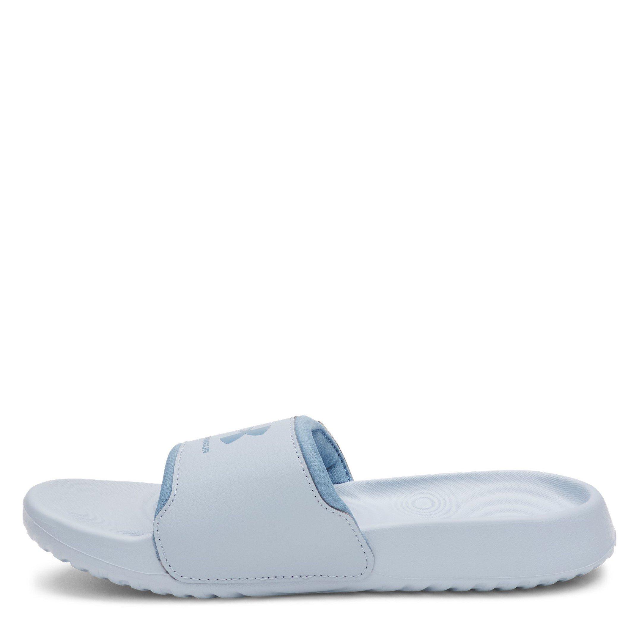 Blue Calm/Smoke - Under Armour - Women's Ignite Select Pool Slider - 2