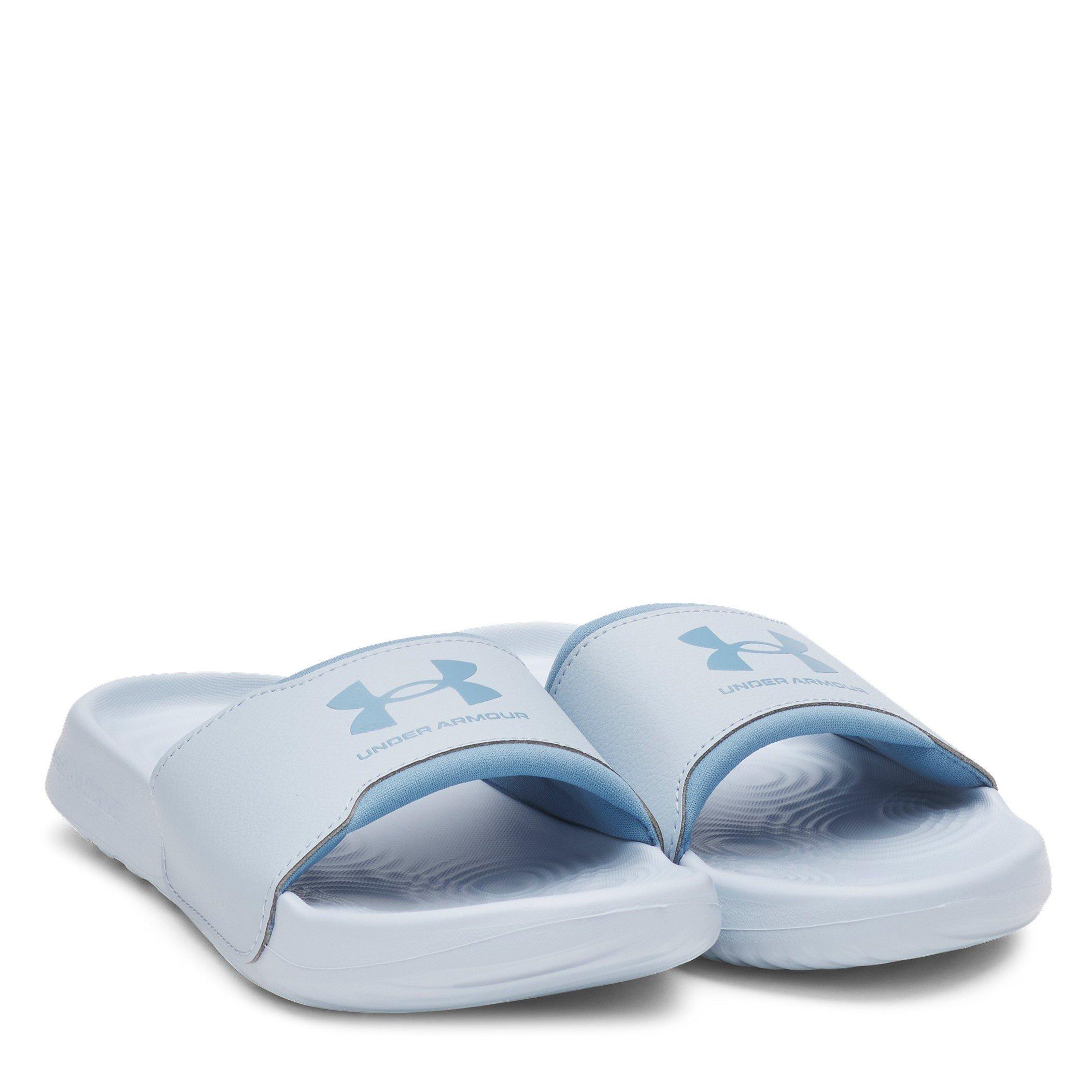 Blue Calm/Smoke - Under Armour - Women's Ignite Select Pool Slider - 5