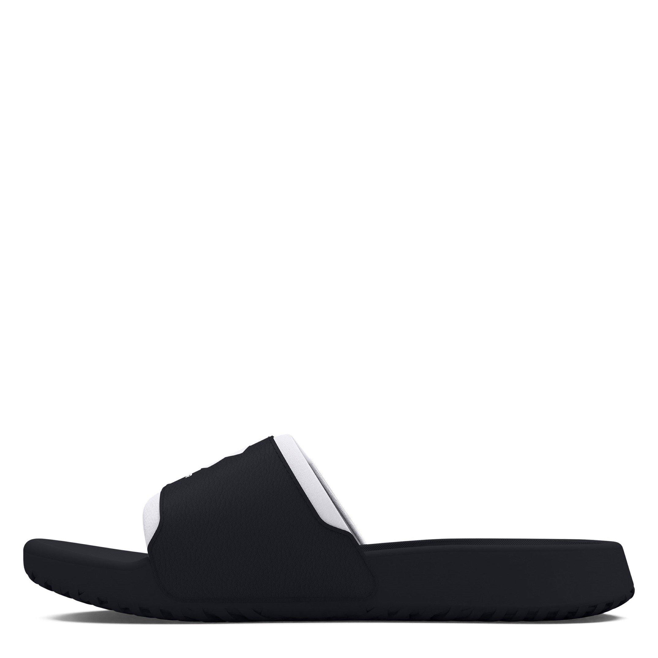 Black/Blk/White - Under Armour - Ignite Select Pool Slider - 2