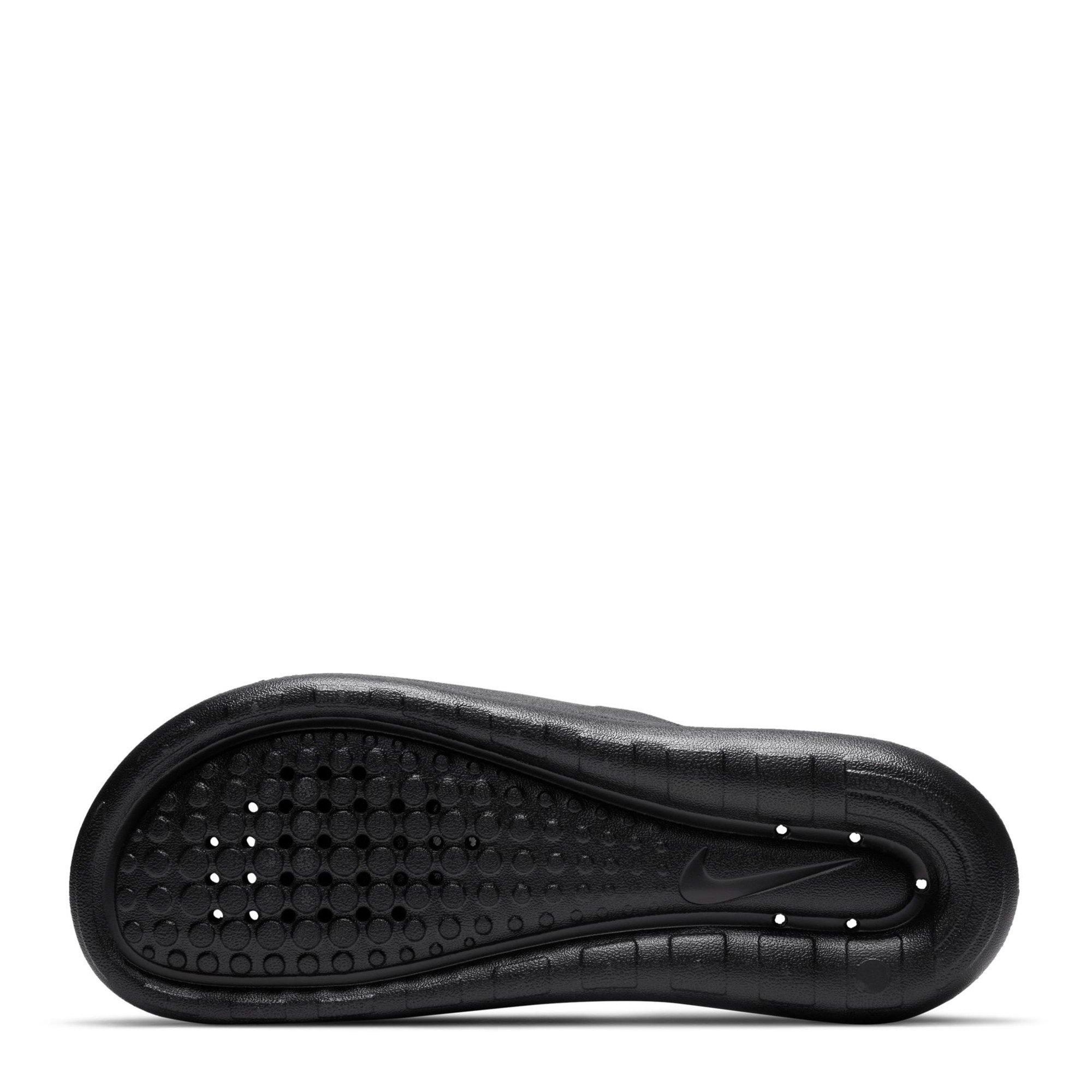 Black/White/Blk - Nike - Victori One Mens Slide Sandals - 4