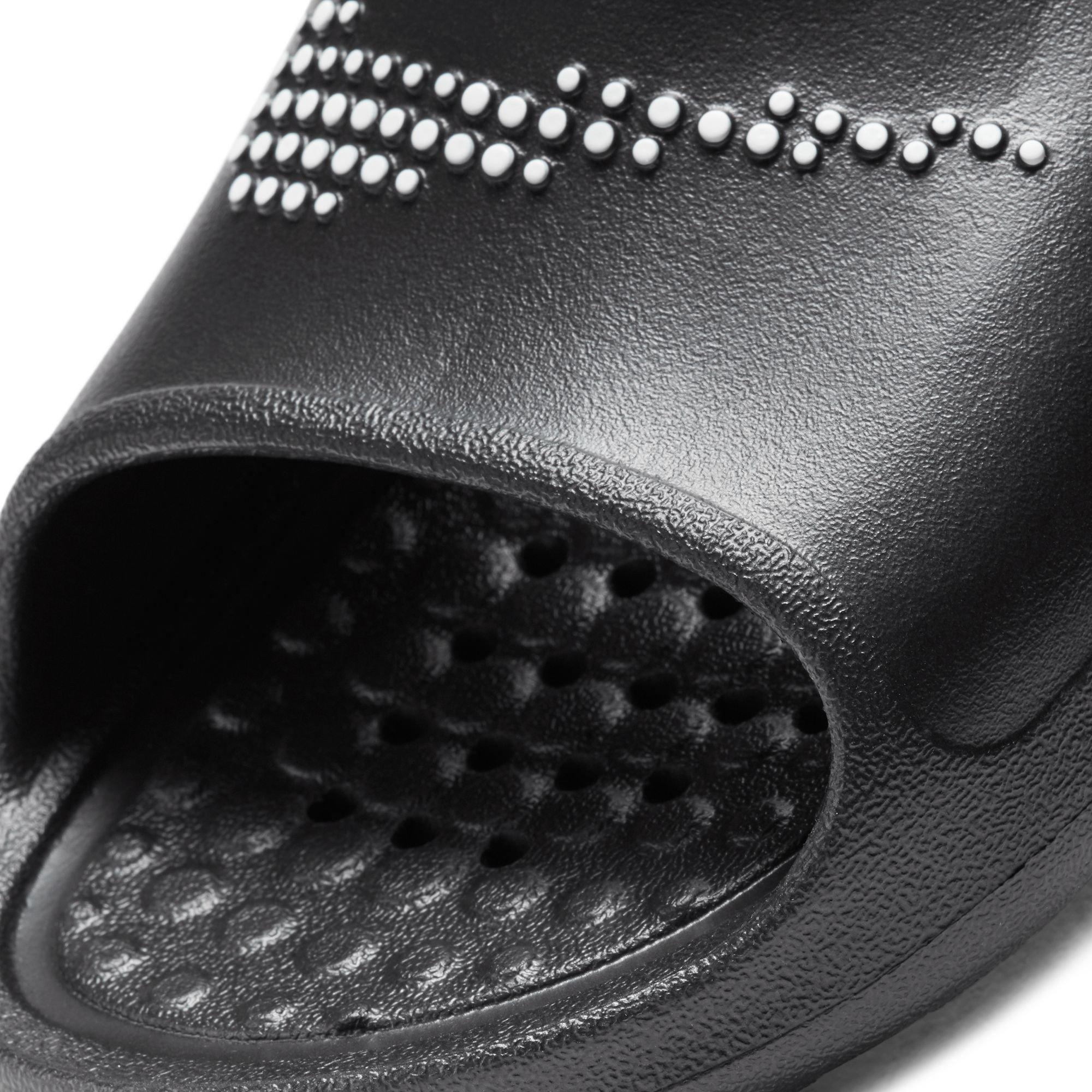 Black/White/Blk - Nike - Victori One Mens Slide Sandals - 5