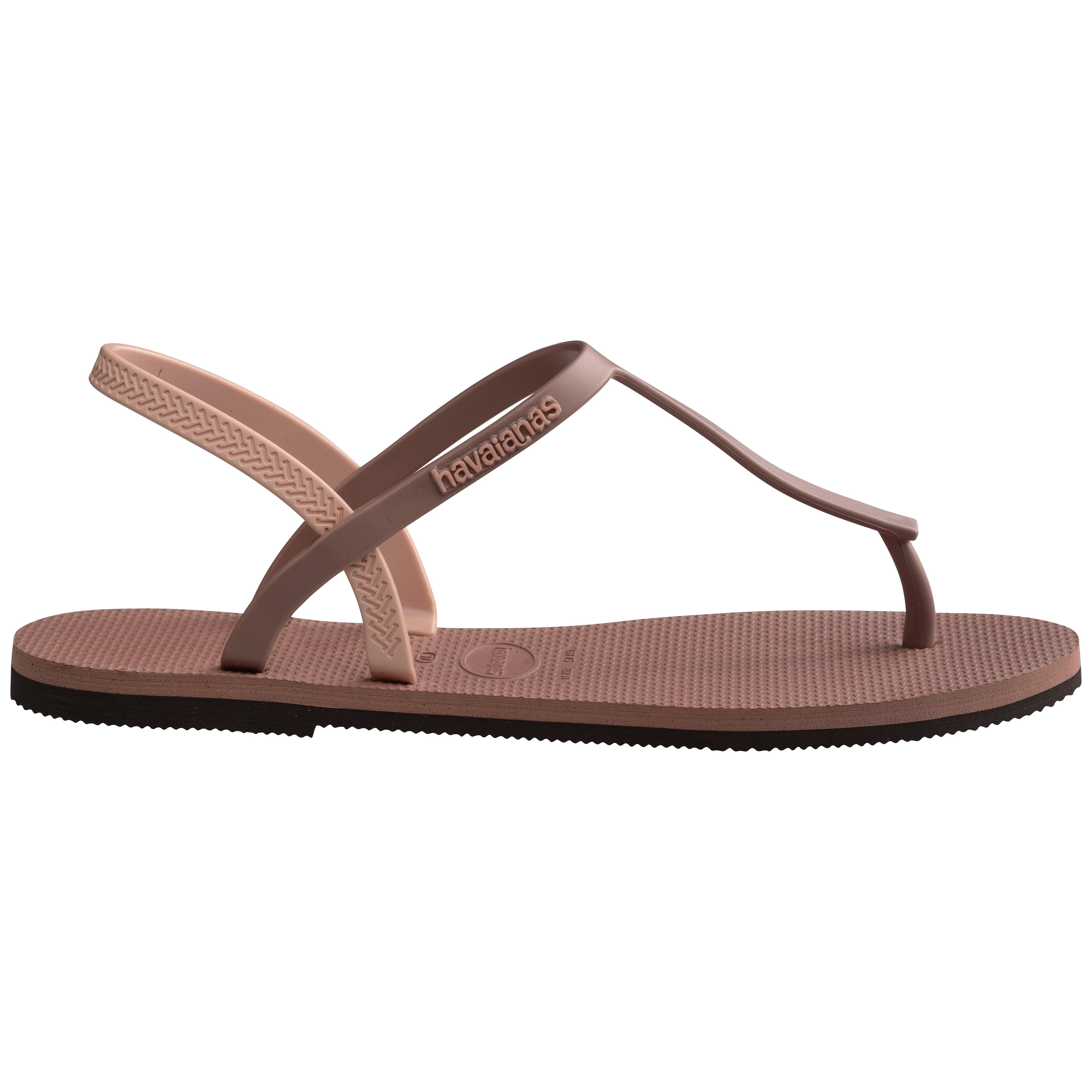 Havaianas Women's Hav. You Paraty Rj Black Flip Flops - Pink - 4.5