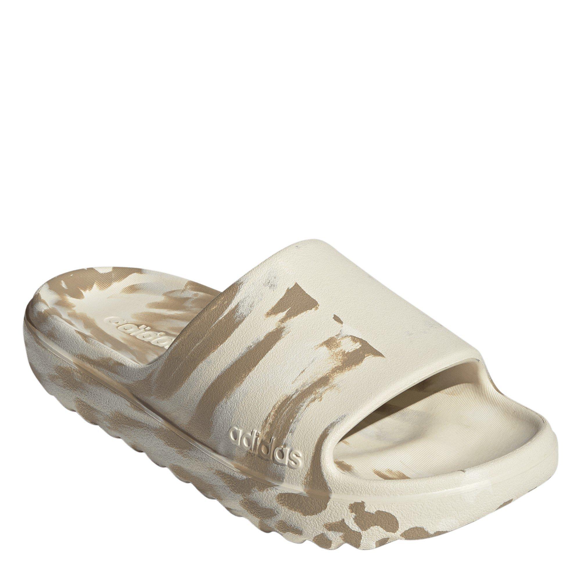 Brown Marble - adidas - Adilette Lumia Slides - 3