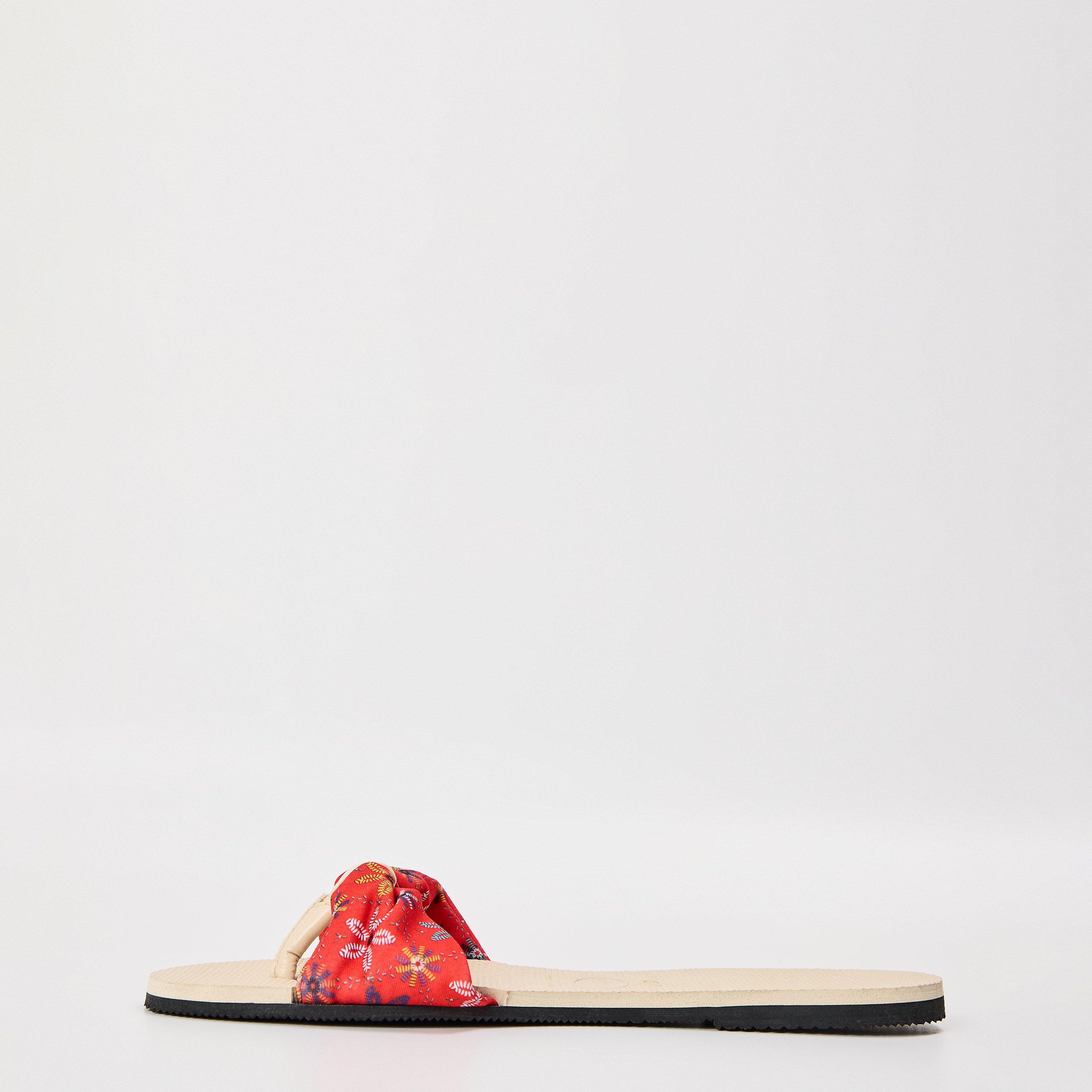 Beige - Havaianas - Hav. You Saint Tropez Beige 39/40 Flip Flops Womens - 2