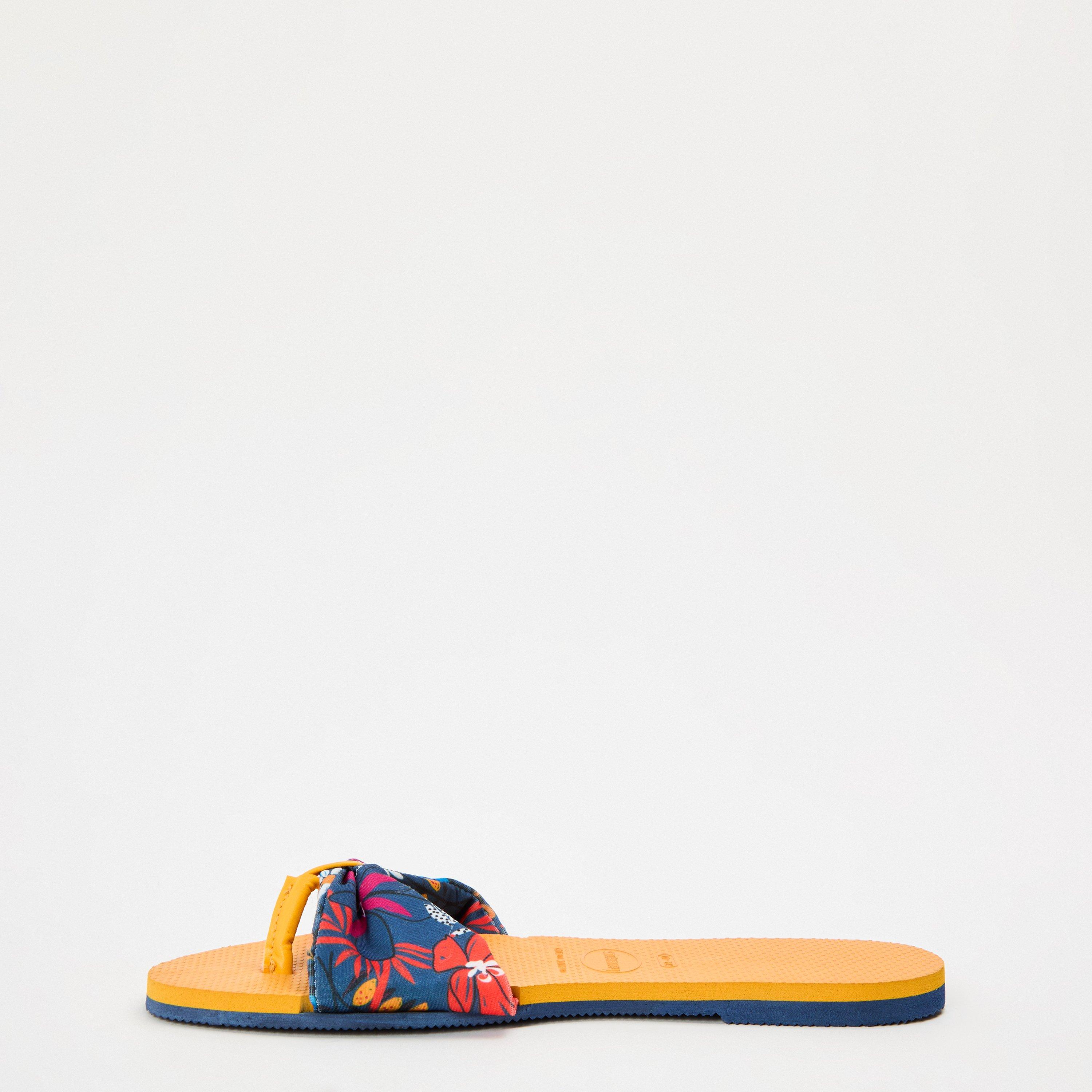 Yellow - Havaianas - Hav. You Saint Tropez Beige 39/40 Flip Flops Womens - 2