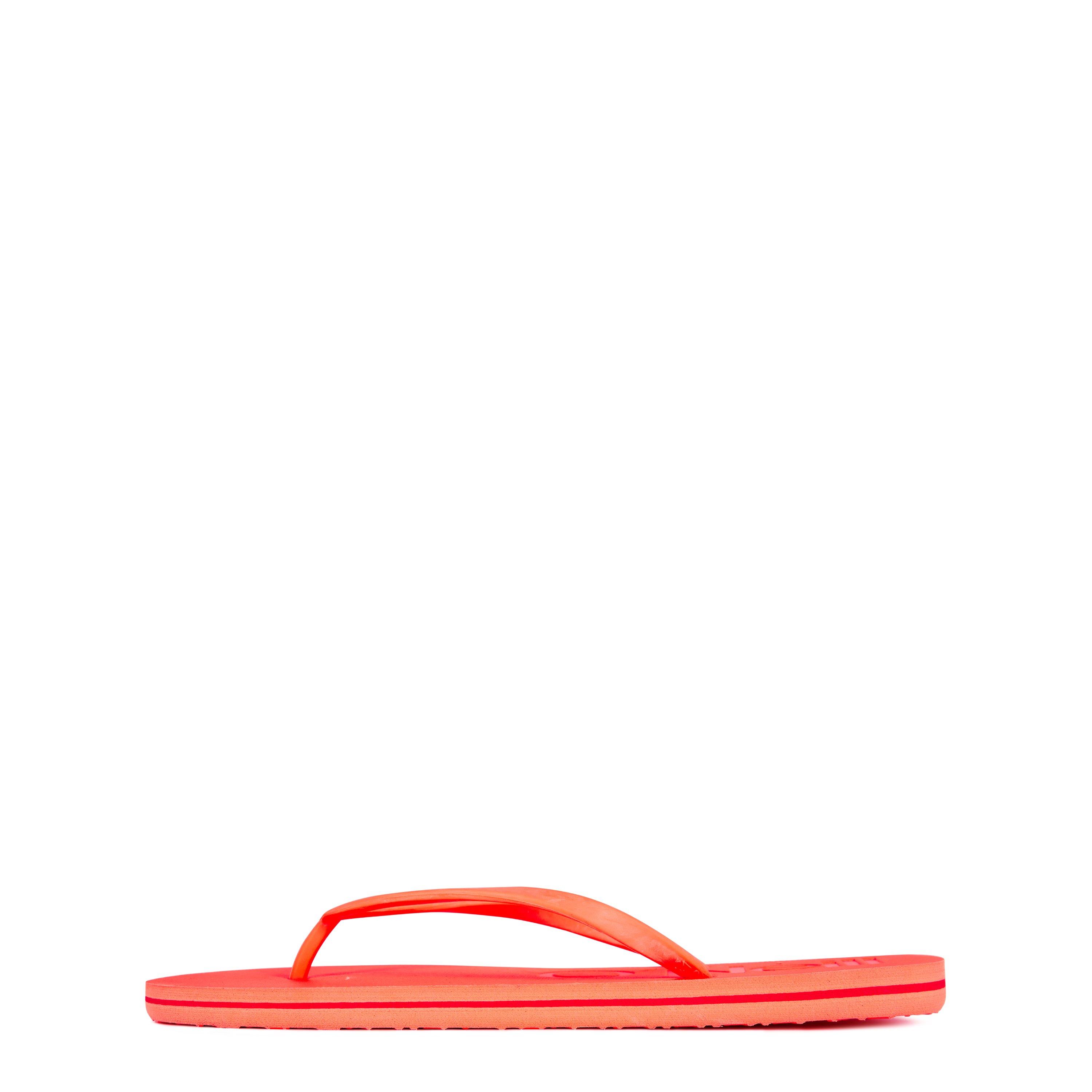 Neon Coral - ONeill - Women's Logo Flip Flops - 2