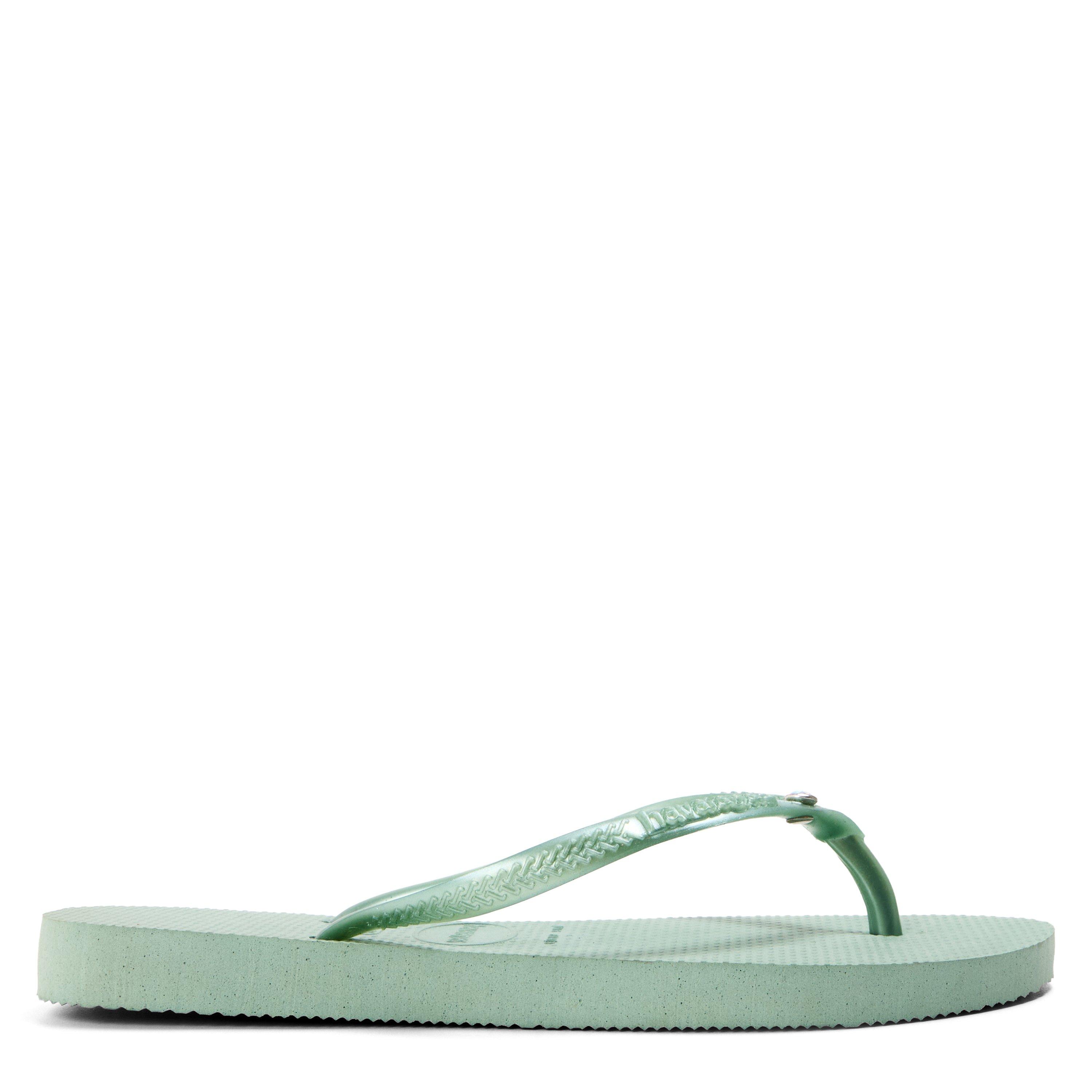 Havaianas Hav. Slim Crystal Sw Ii Ballet Rose Flip Flops Womens