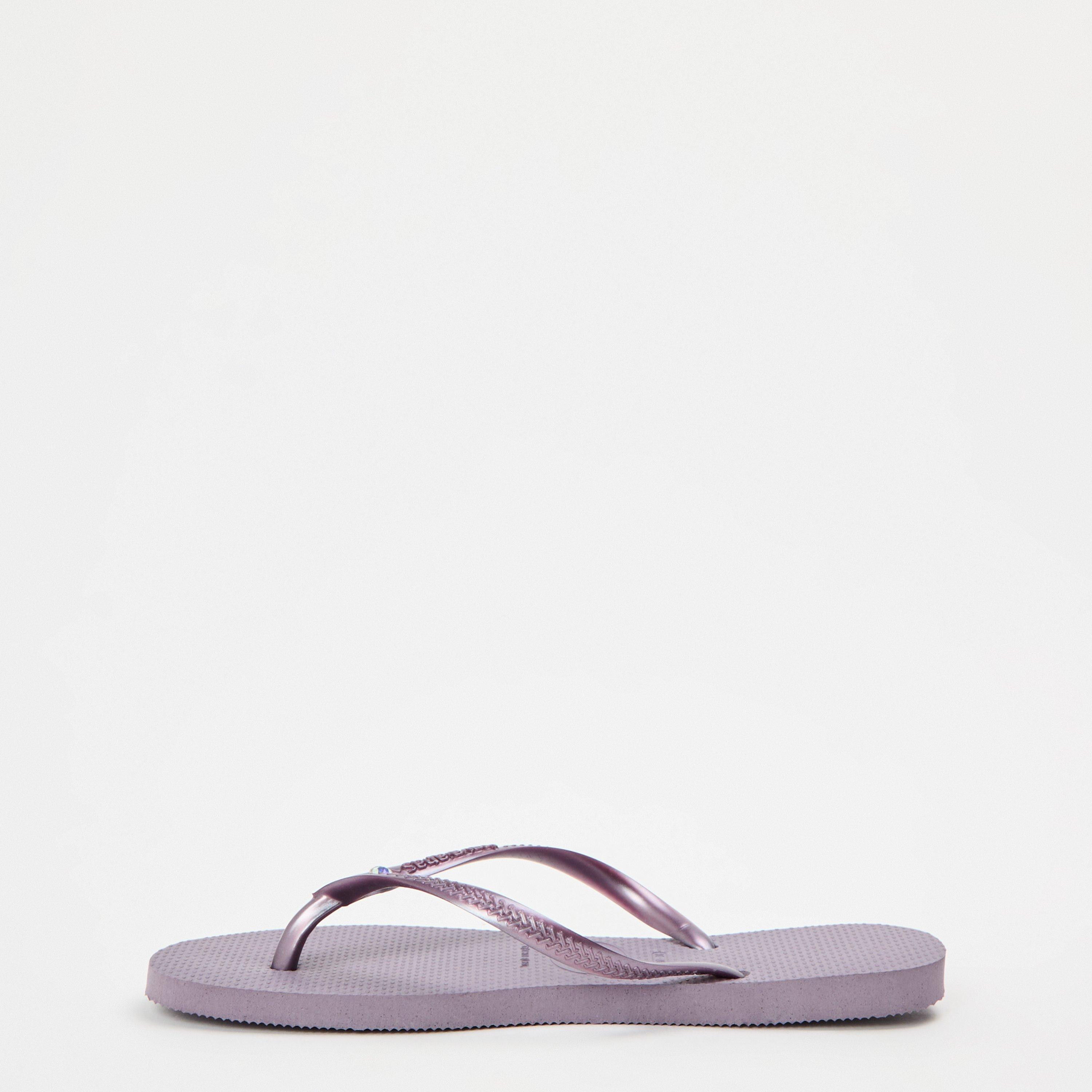 Malve - Havaianas - Hav. Slim Crystal Sw Ii Ballet Rose Flip Flops Womens - 2