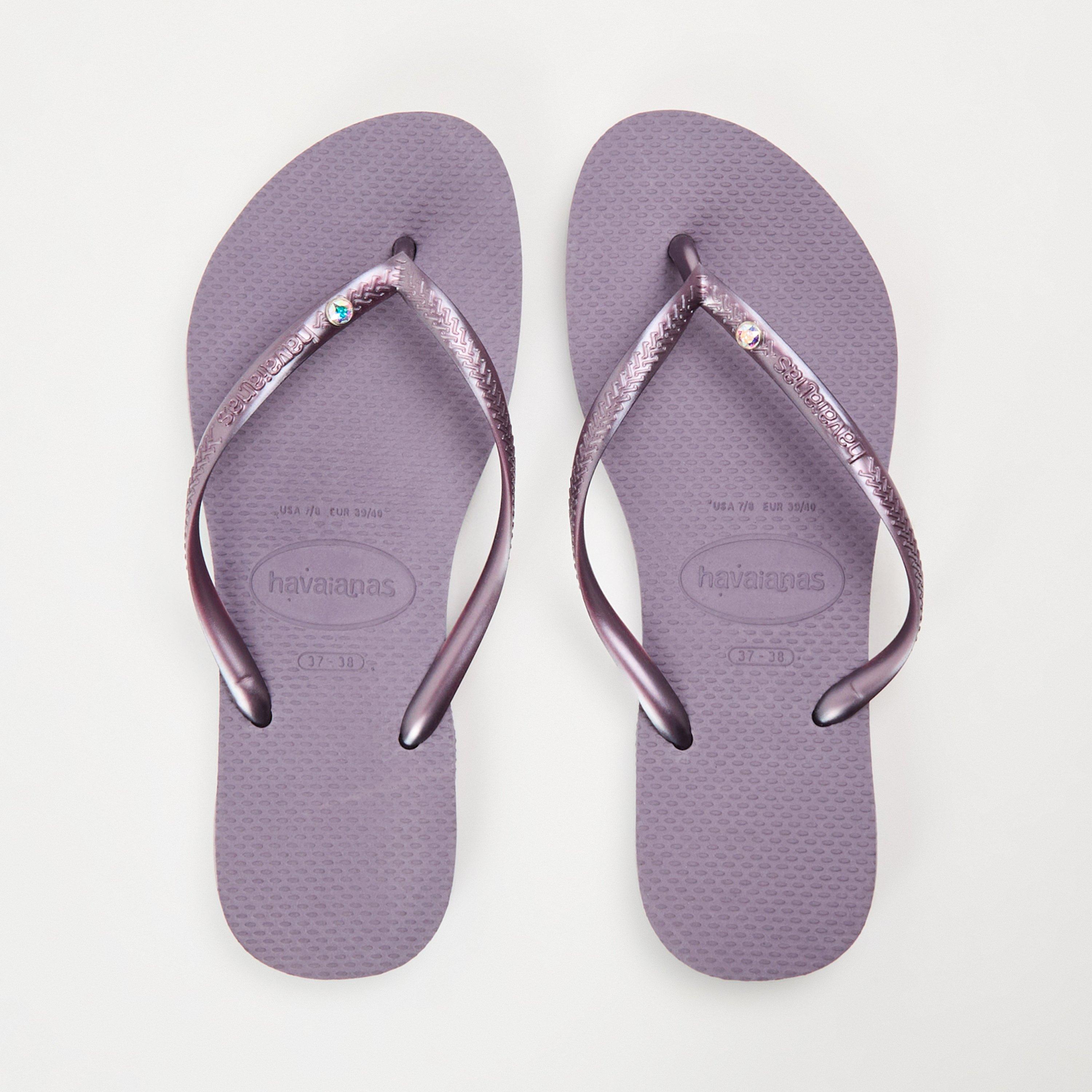 Malve - Havaianas - Hav. Slim Crystal Sw Ii Ballet Rose Flip Flops Womens - 3