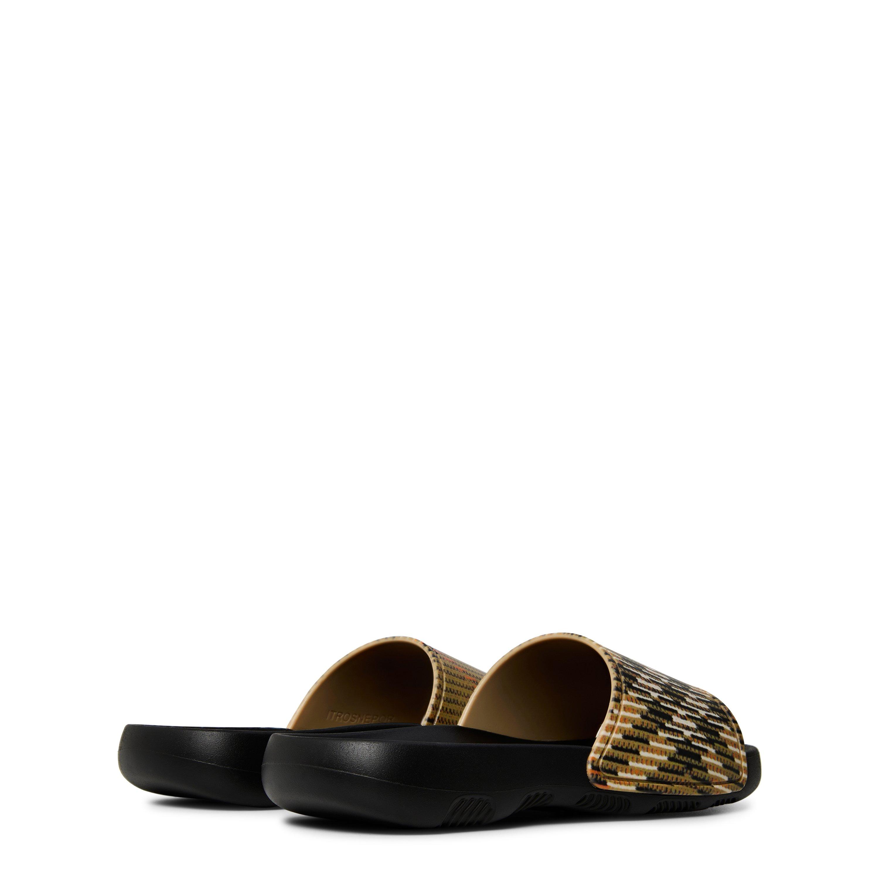 Sand - Burberry - Check Dive Slides - 4