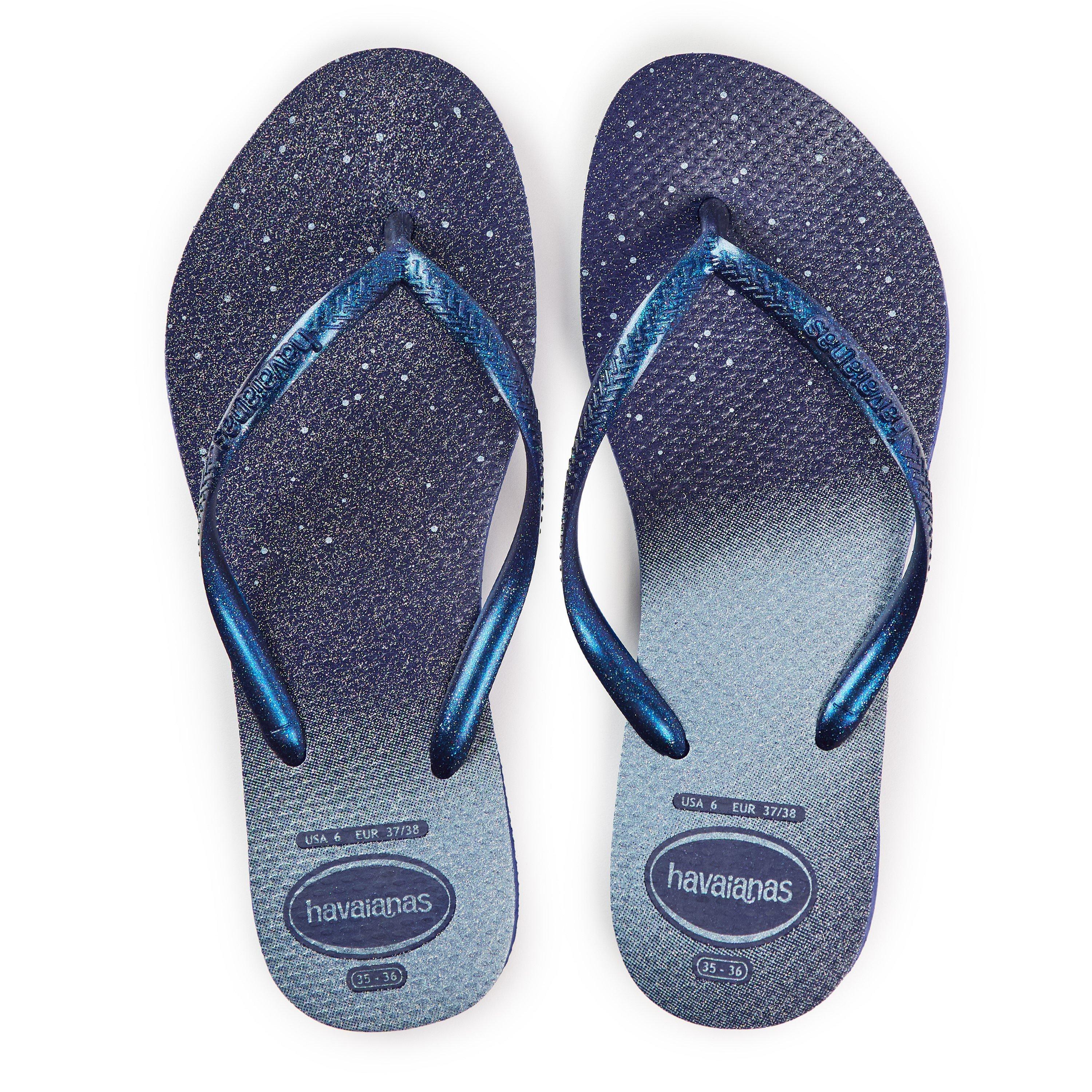 Blue - Havaianas - Women's Flip Flops - 4