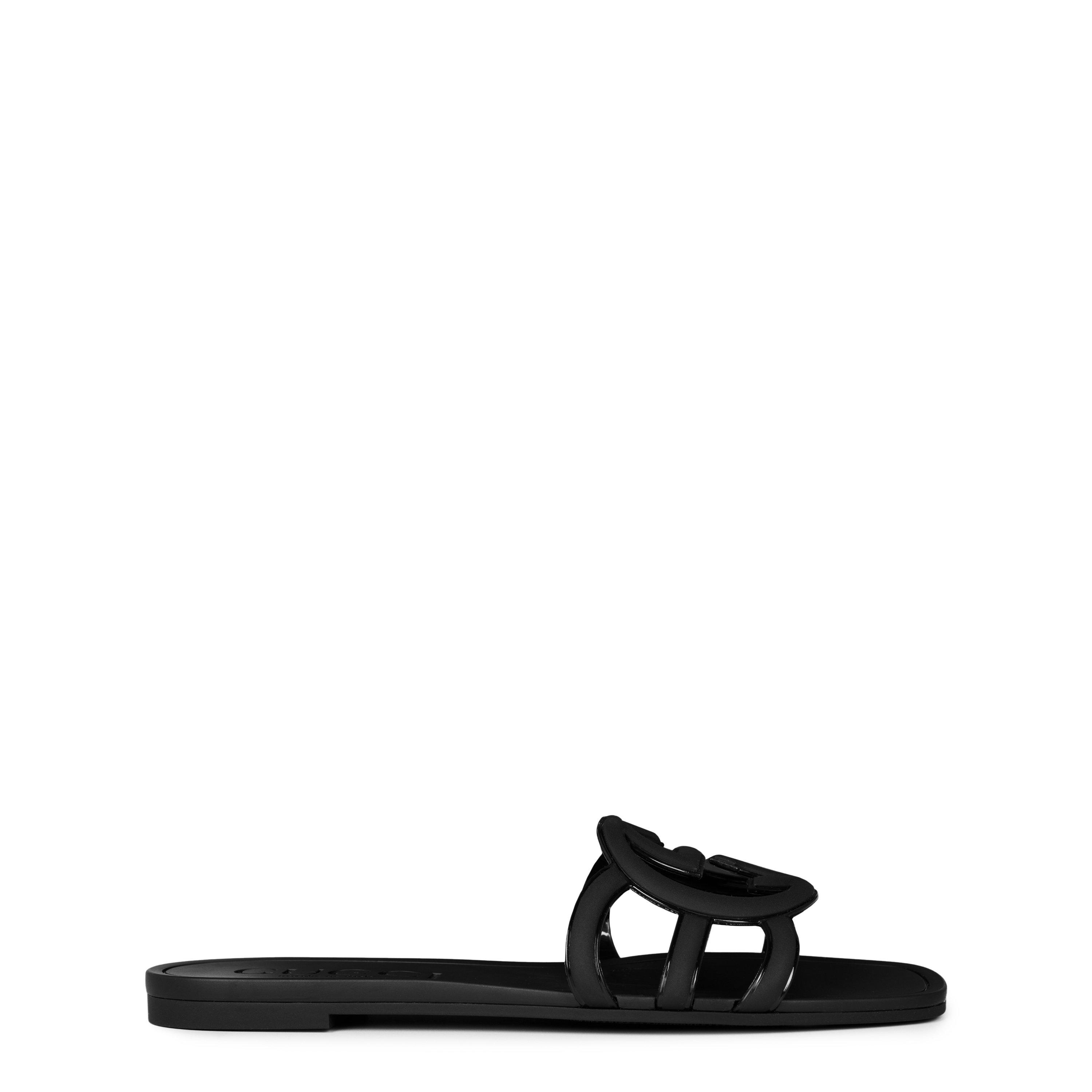 Black - Gucci - Interlocking G Sandals - 1