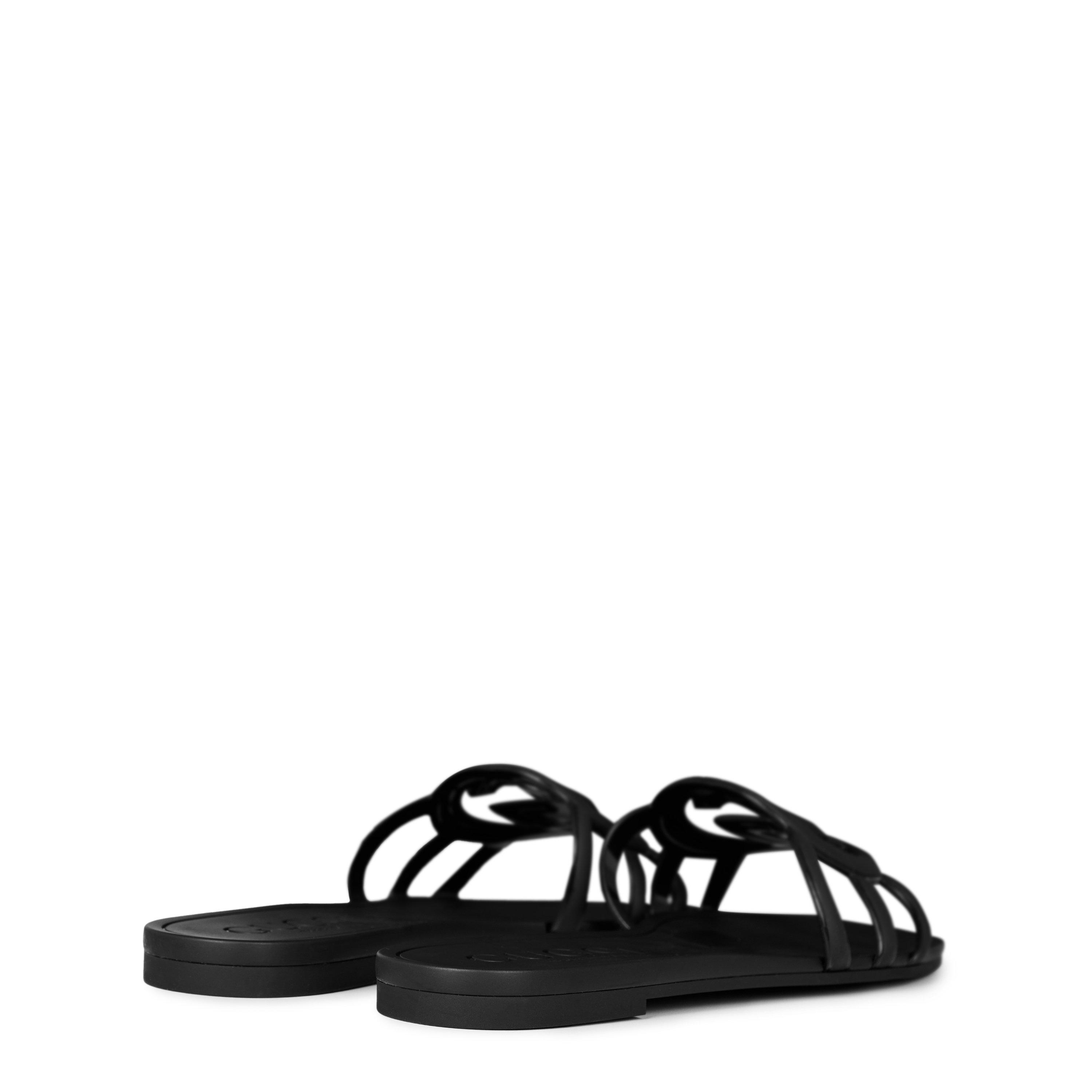 Black - Gucci - Interlocking G Sandals - 5