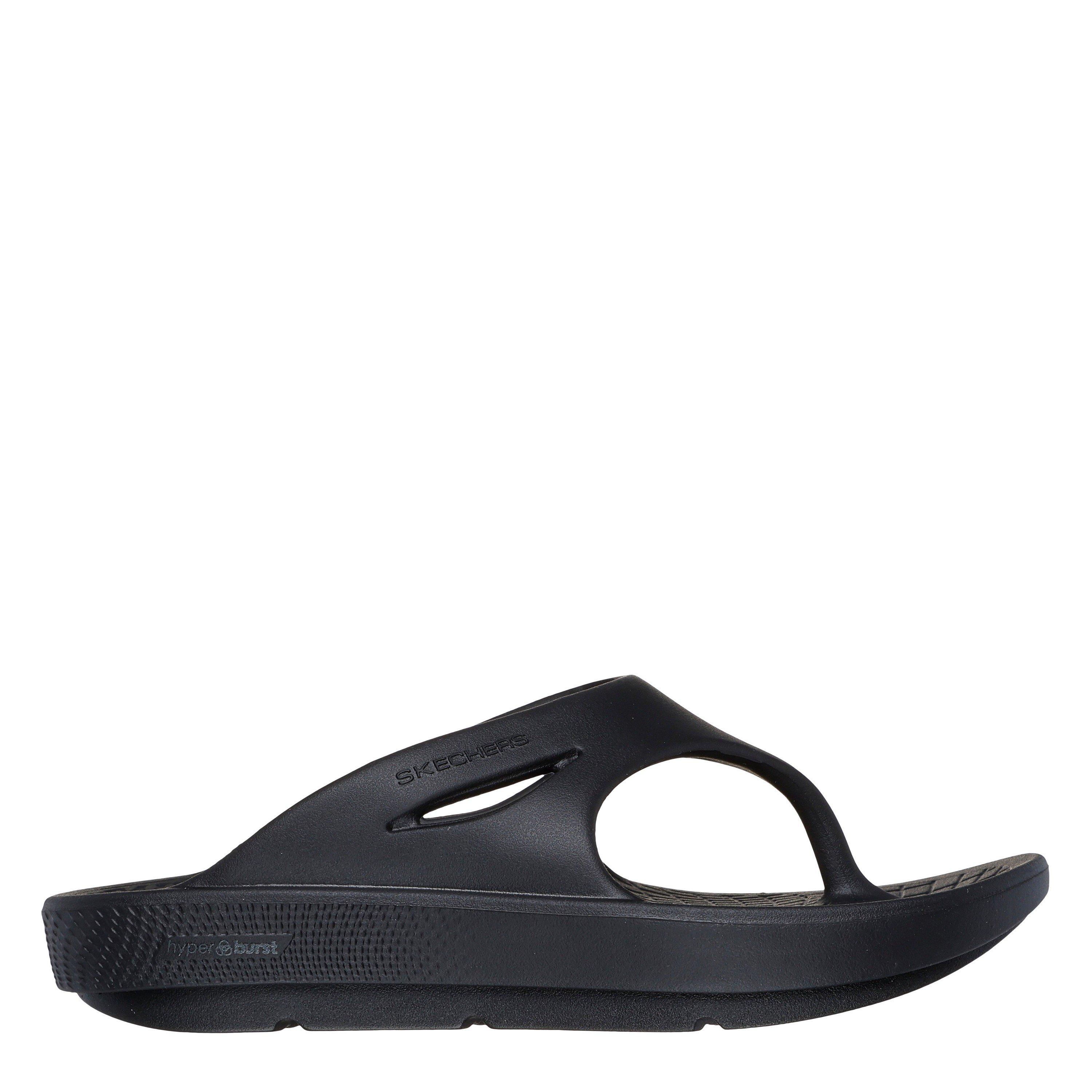 Skechers Women's 3Pt Sandal Sports Sandals - Black/Black - 2 (35)