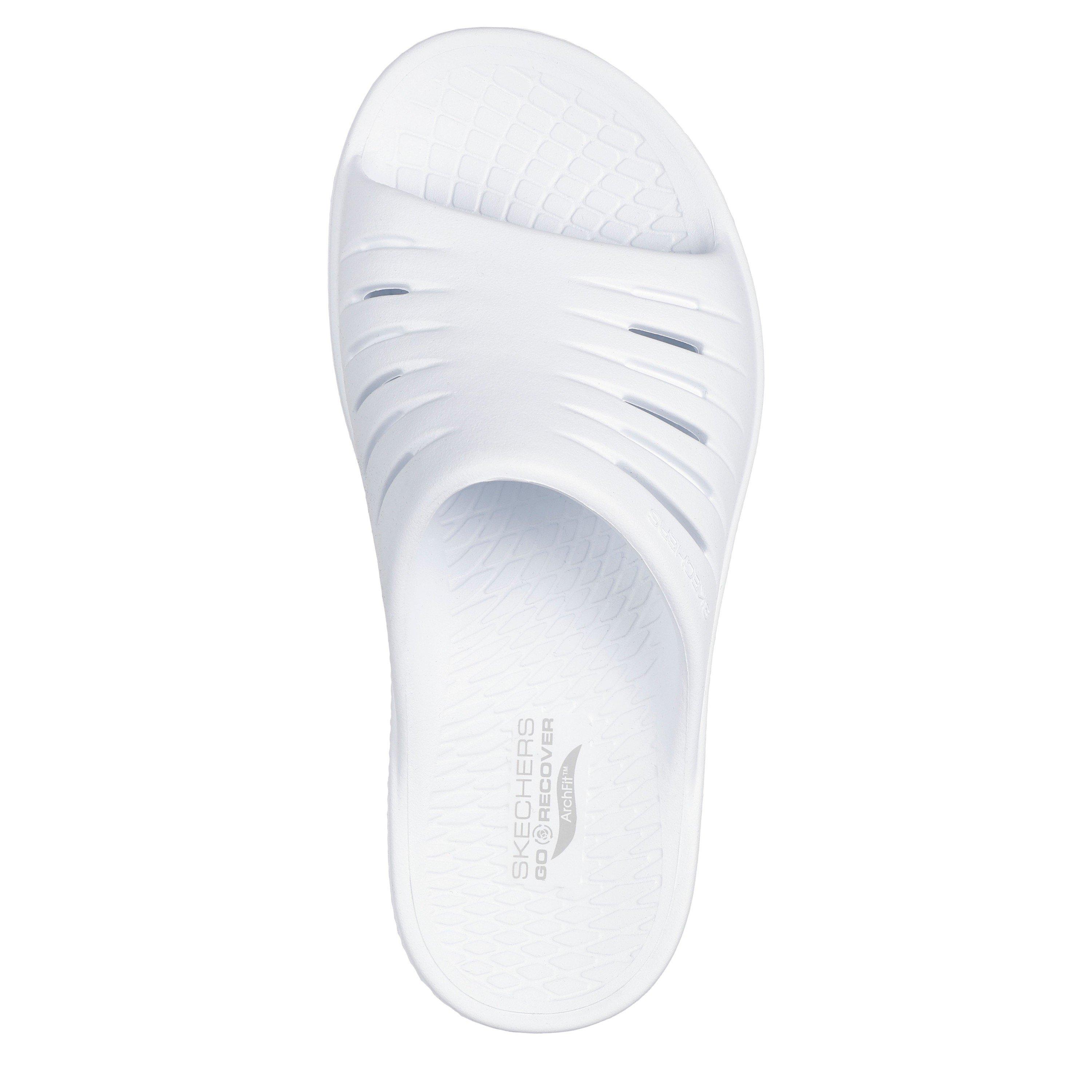 Bijelo/sivo - Skechers - Women's Sports Sandals - 4