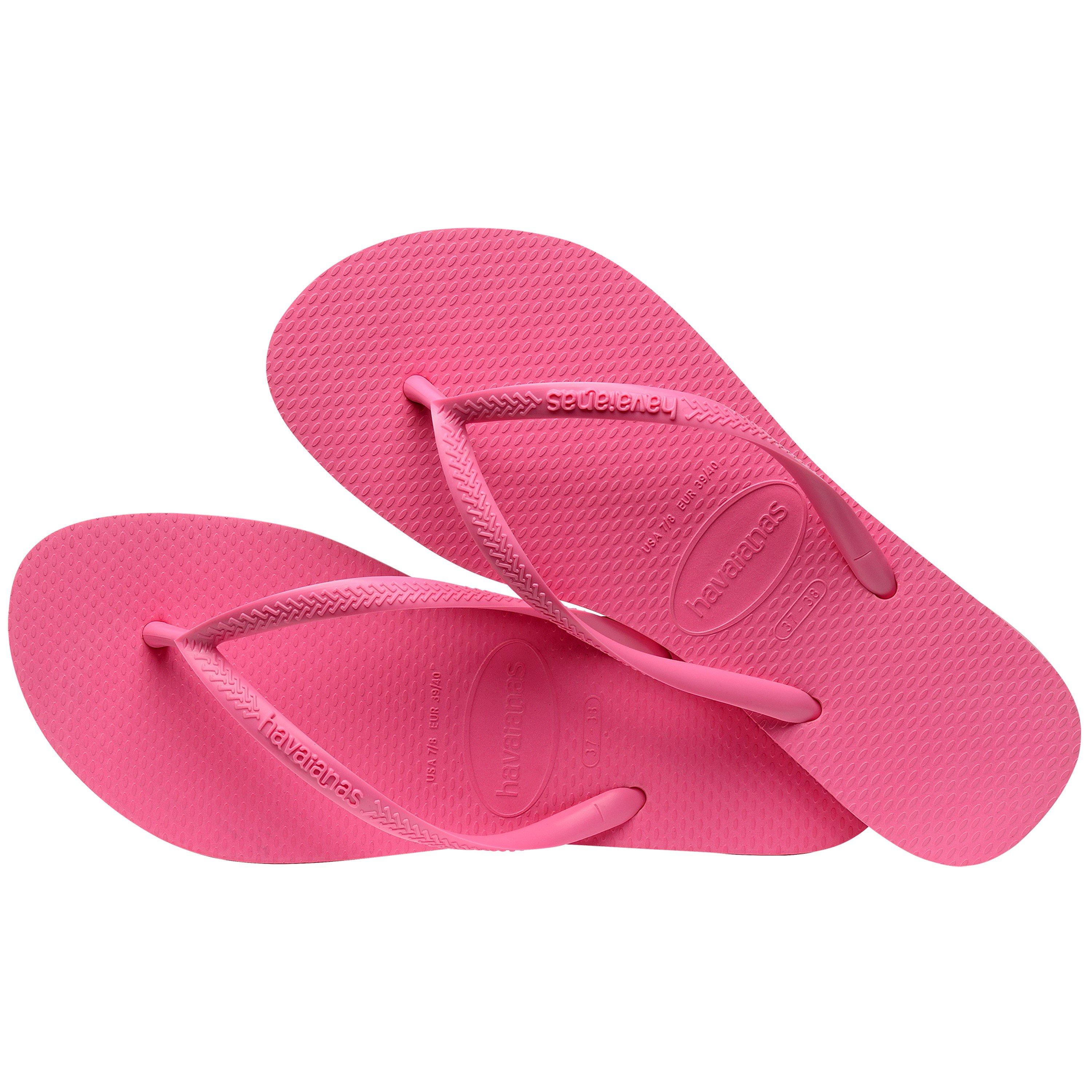 Ciber Pink - Havaianas - Women's Hav. Slim Bronze Flip Flops - 3