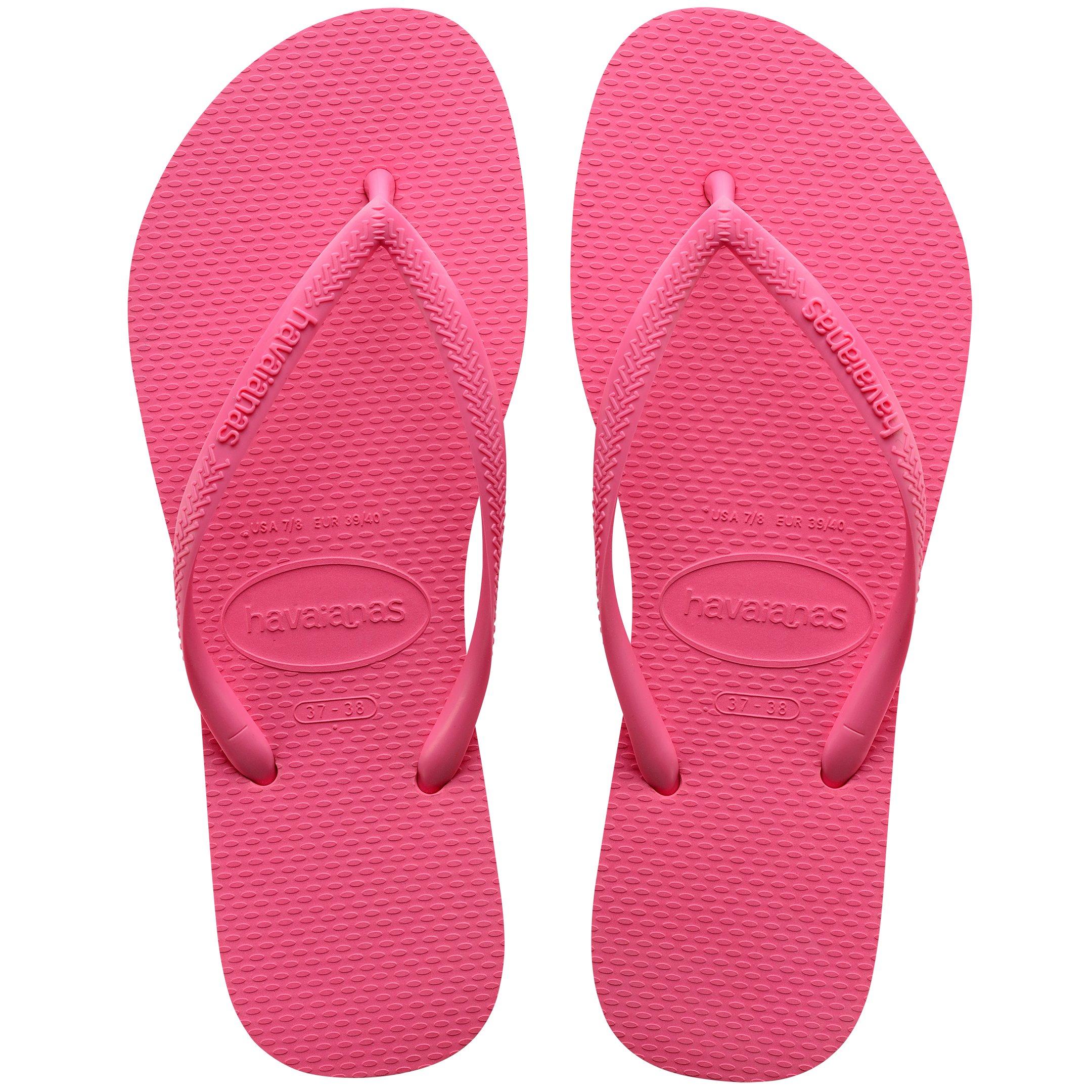 Ciber Pink - Havaianas - Women's Hav. Slim Bronze Flip Flops - 4