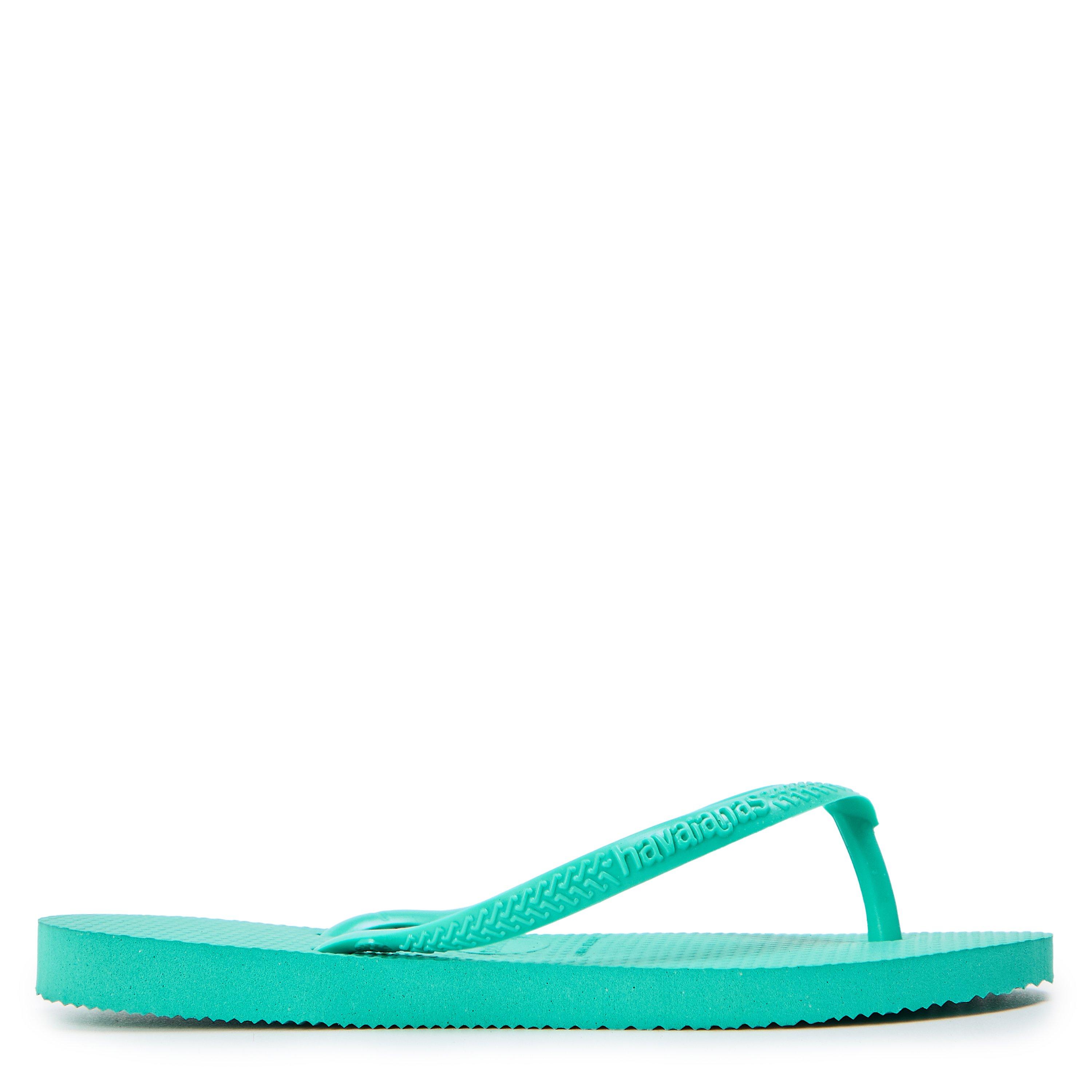 Havaianas Women's Hav. Slim Bronze Flip Flops - Virtual Green - 12C