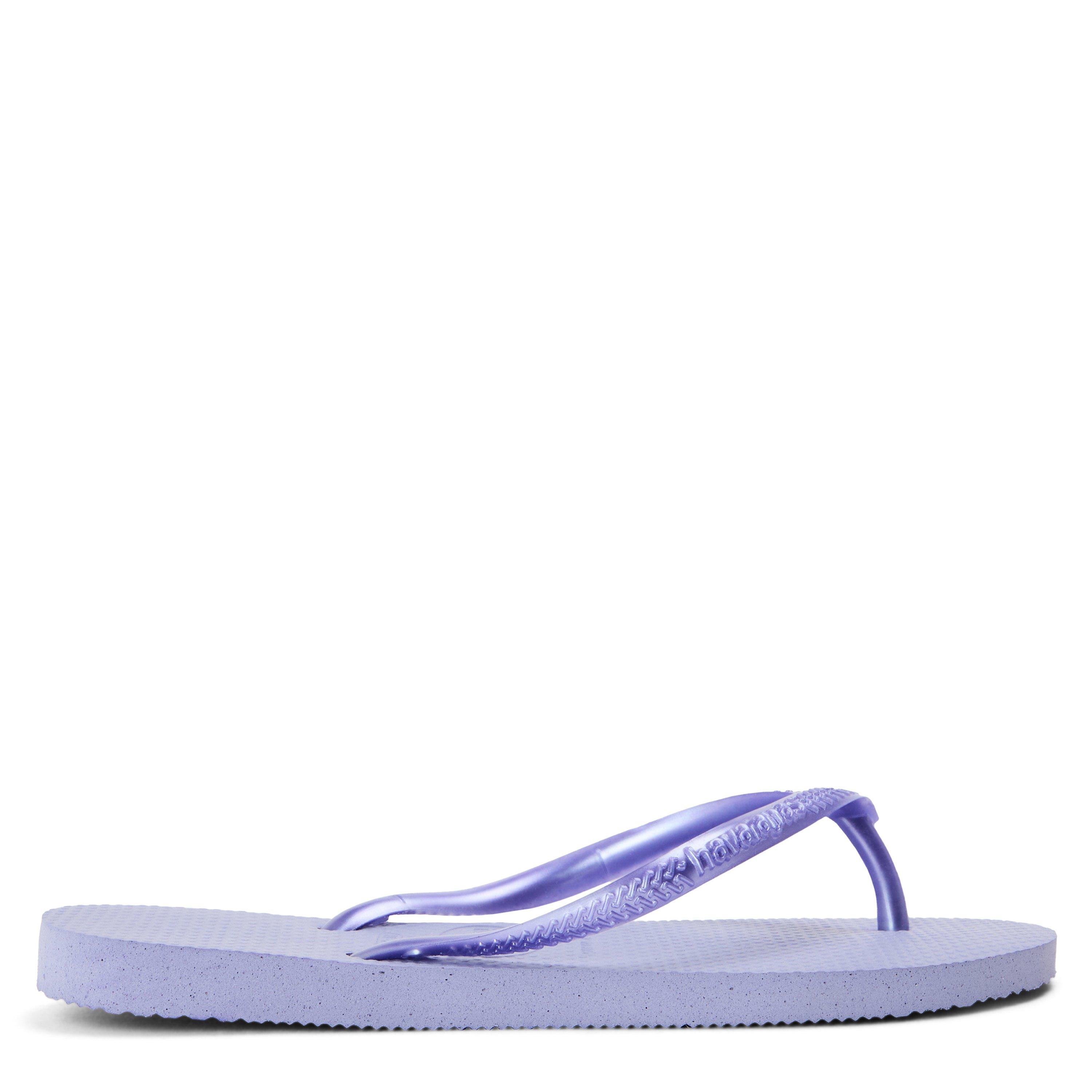 Havaianas Women's Hav. Slim Bronze Flip Flops - Lilac Breeze - 12C