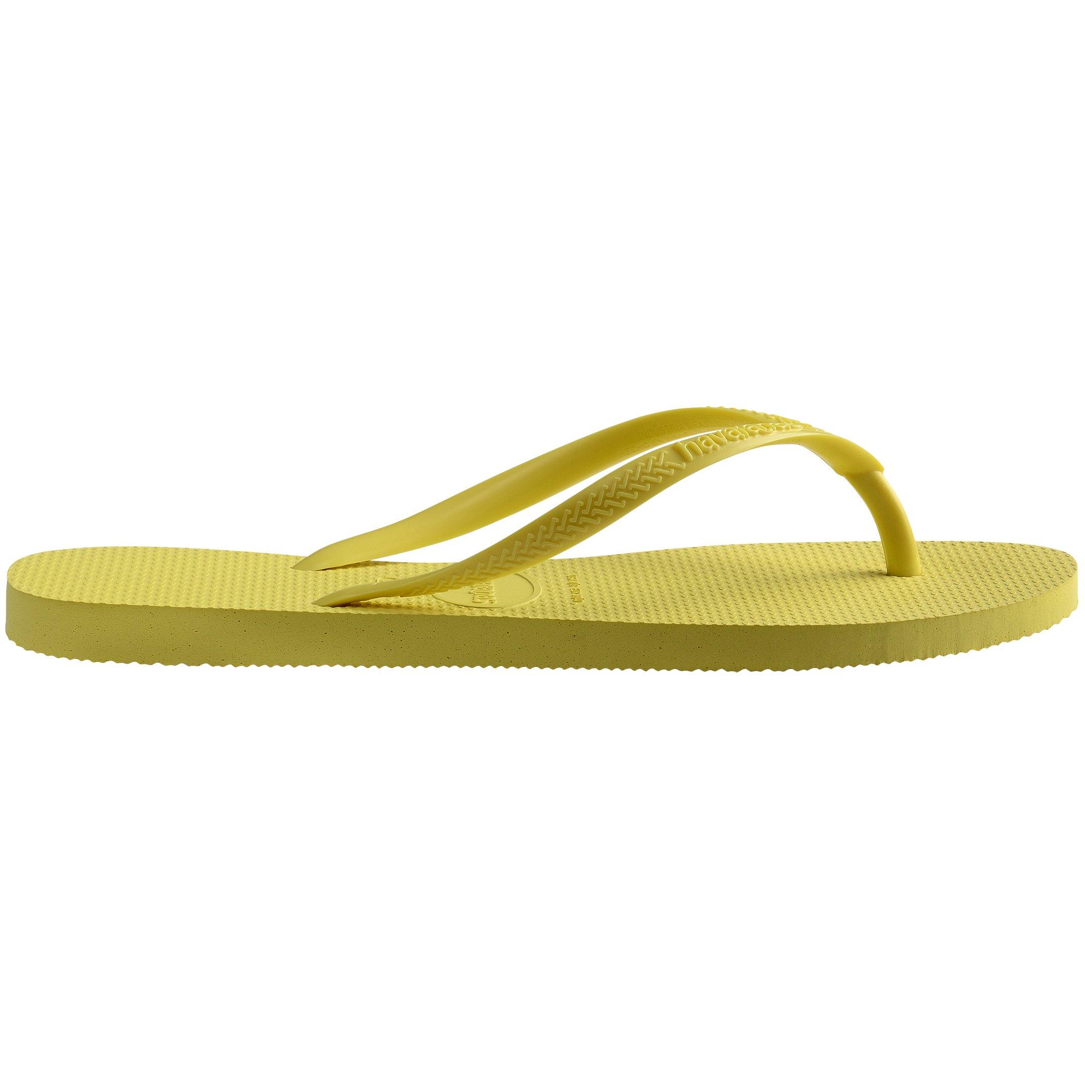 Yellow Pixel - Havaianas - Hav. Slim Ciber Pink 39/40 Flip Flops Womens - 2