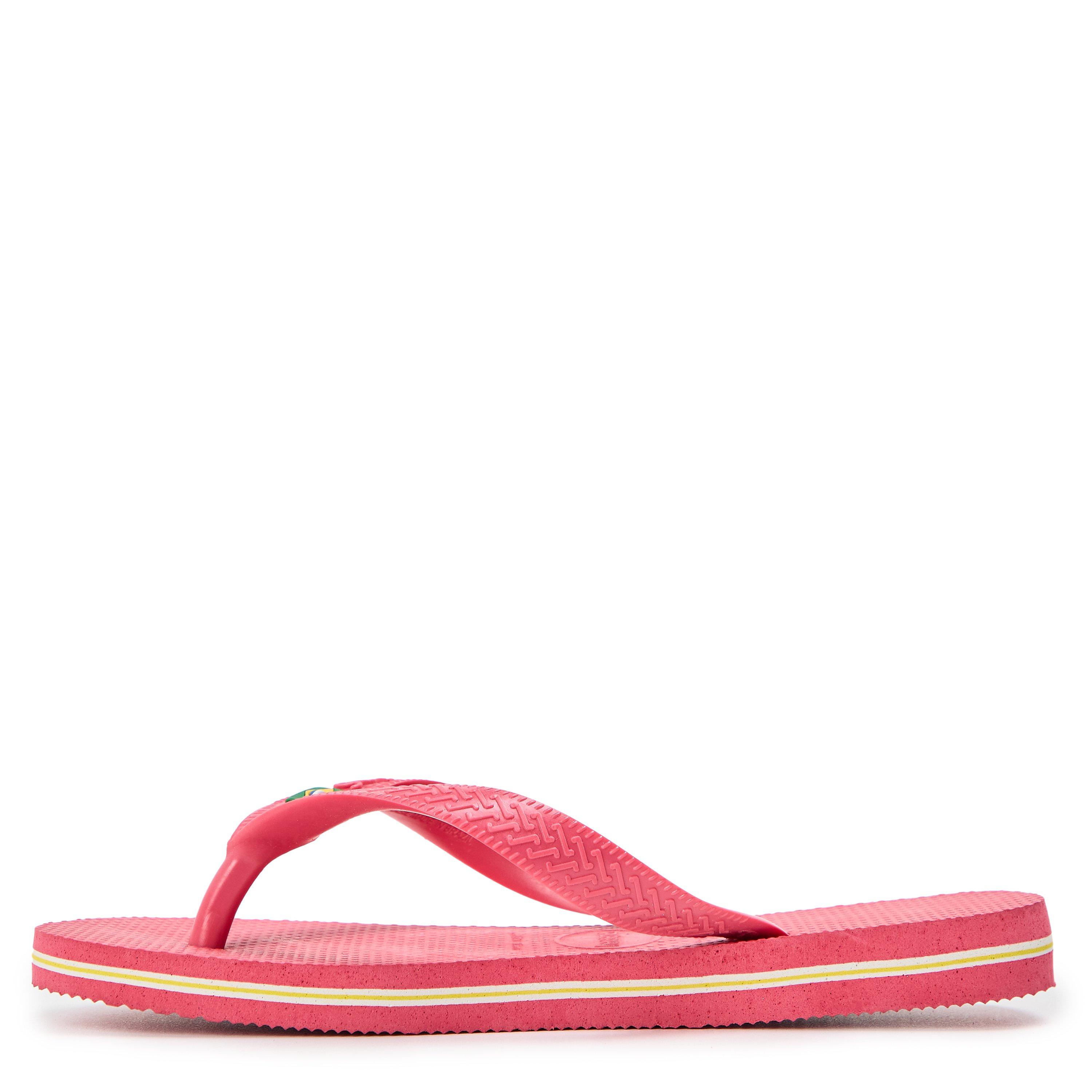 Pink Paradise - Havaianas - Hav. Brasil Pink Paradise 33/34 Flip Flops Womens - 2