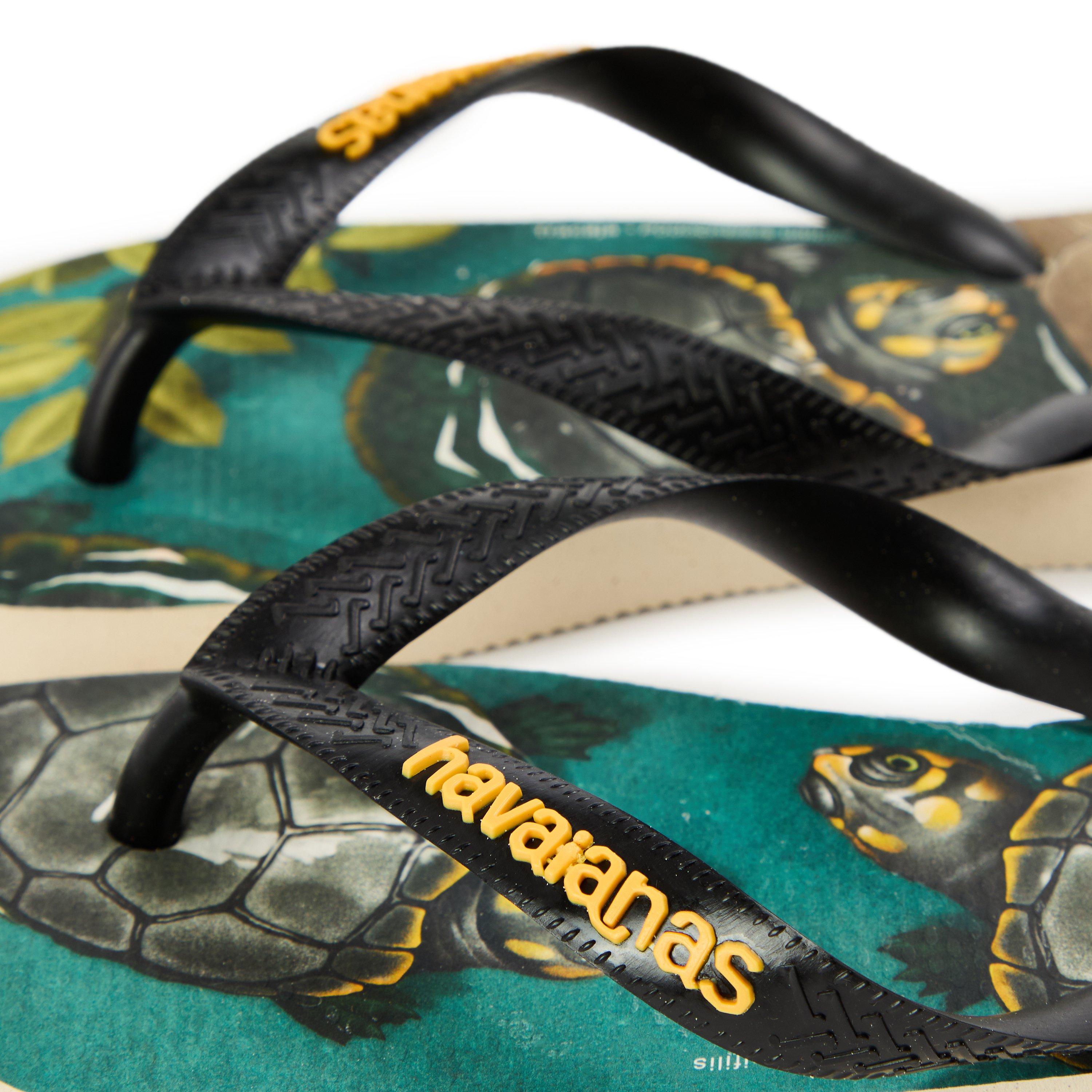 Beige/Yellow - Havaianas - Hav. Ipe Citronella 35/36 Flip Flops Womens - 3