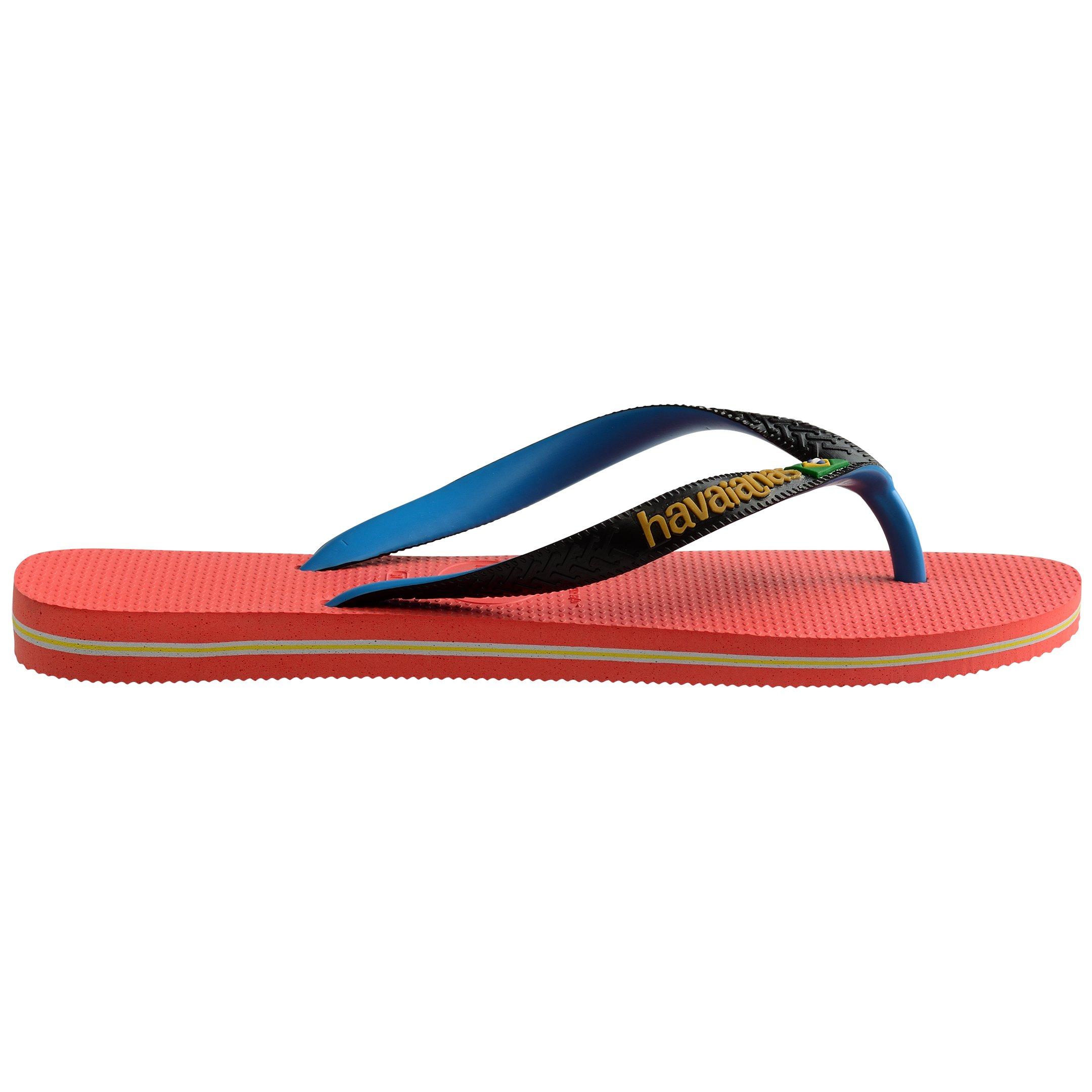 Havaianas Women's Hav Brasil Mix Flip Flops - Salmon - 3/4