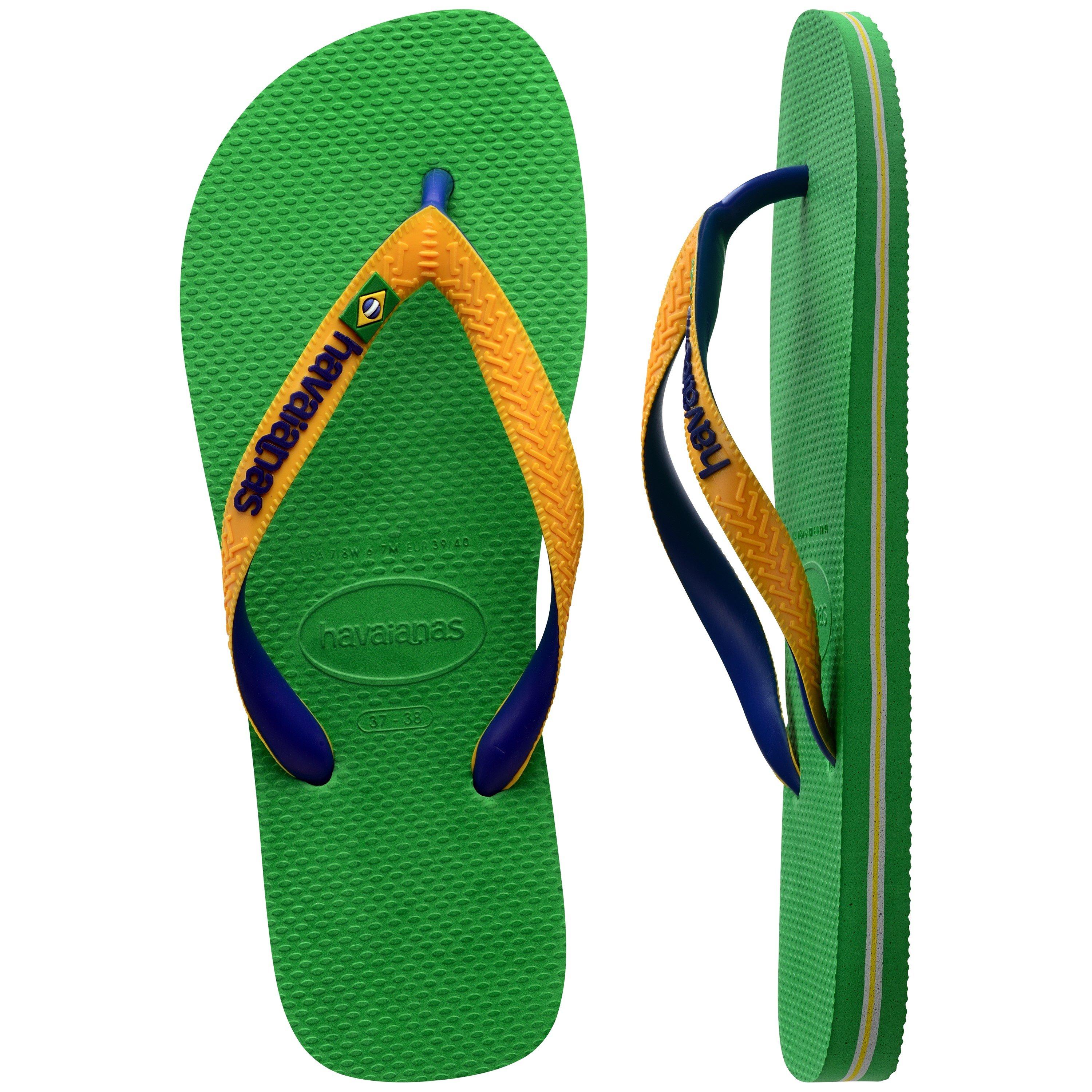 Leaf Green/Blue - Havaianas - Women's Hav Brasil Mix Flip Flops - 3