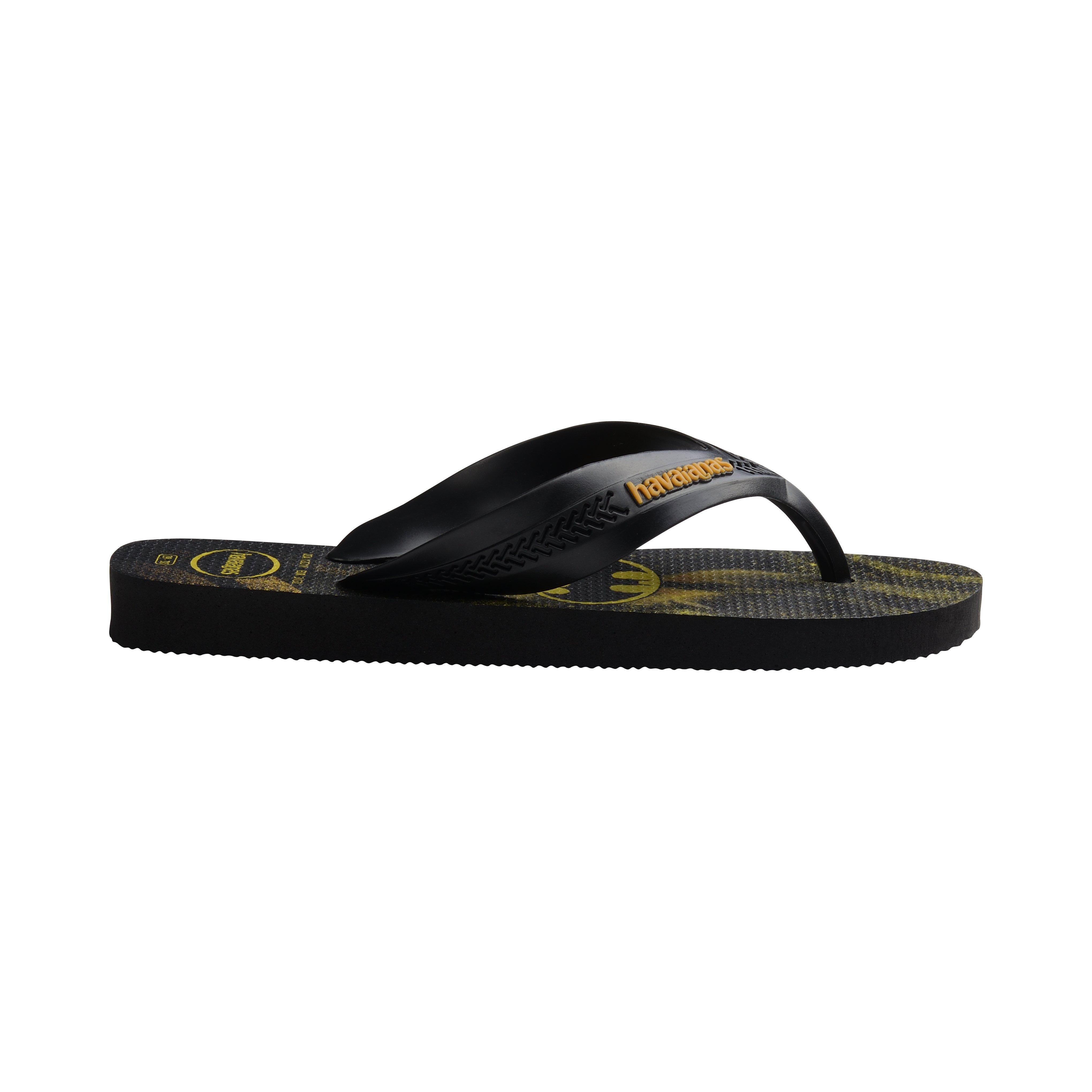 Havaianas Women's Flip Flops - Black/Orange - 12C