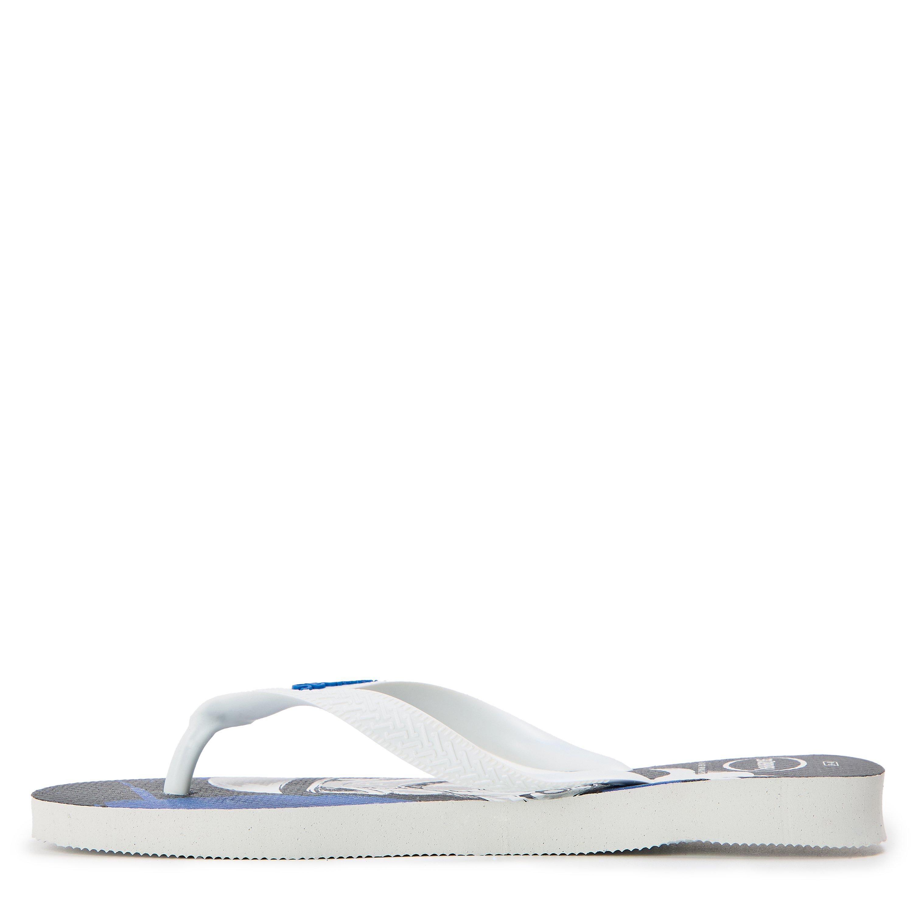 White/Blue - Havaianas - Hav. Star Wars Black/Pop Yellow 39/ Flip Flops Womens - 2
