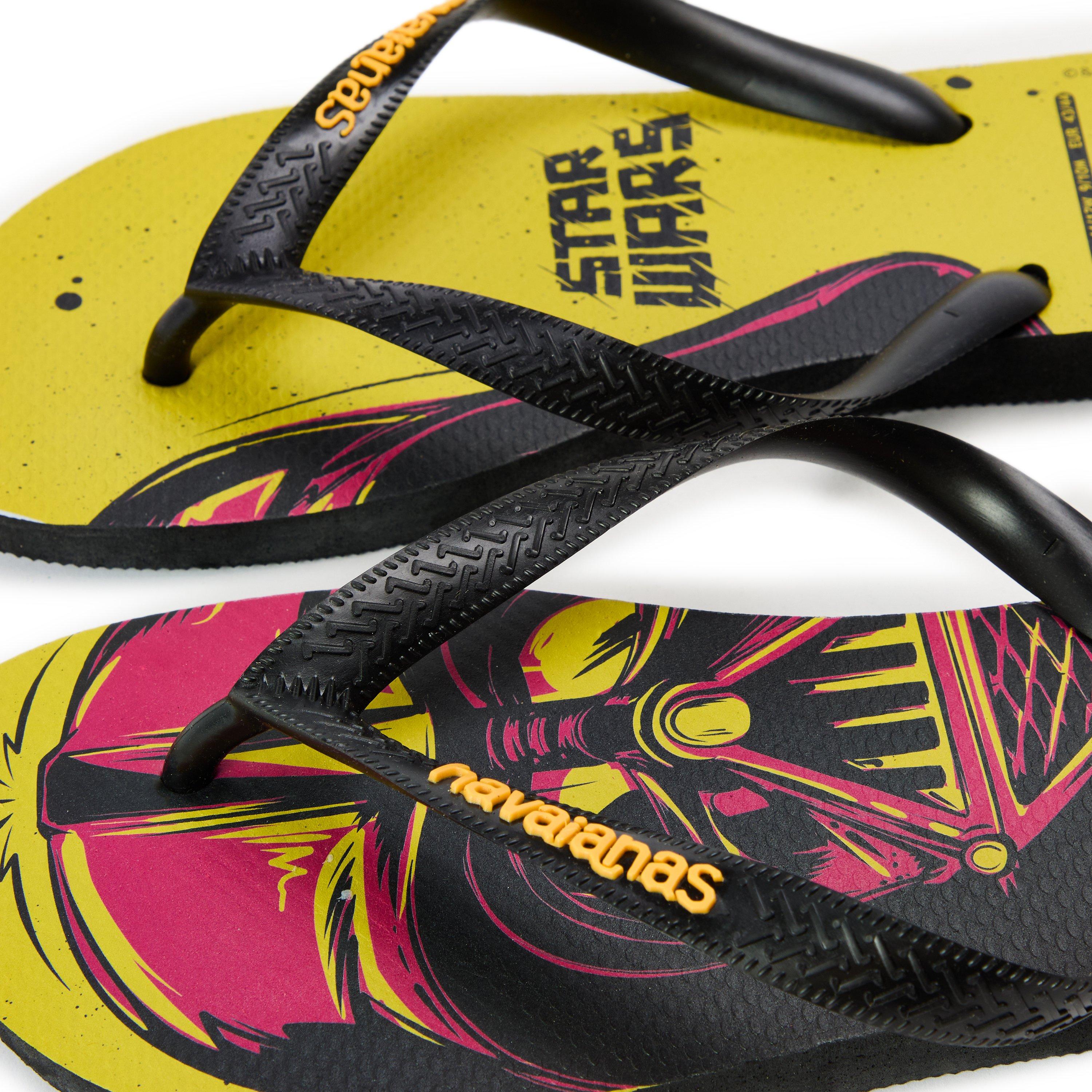 Black/Yellow - Havaianas - Women's Star Wars Flip Flops - 3