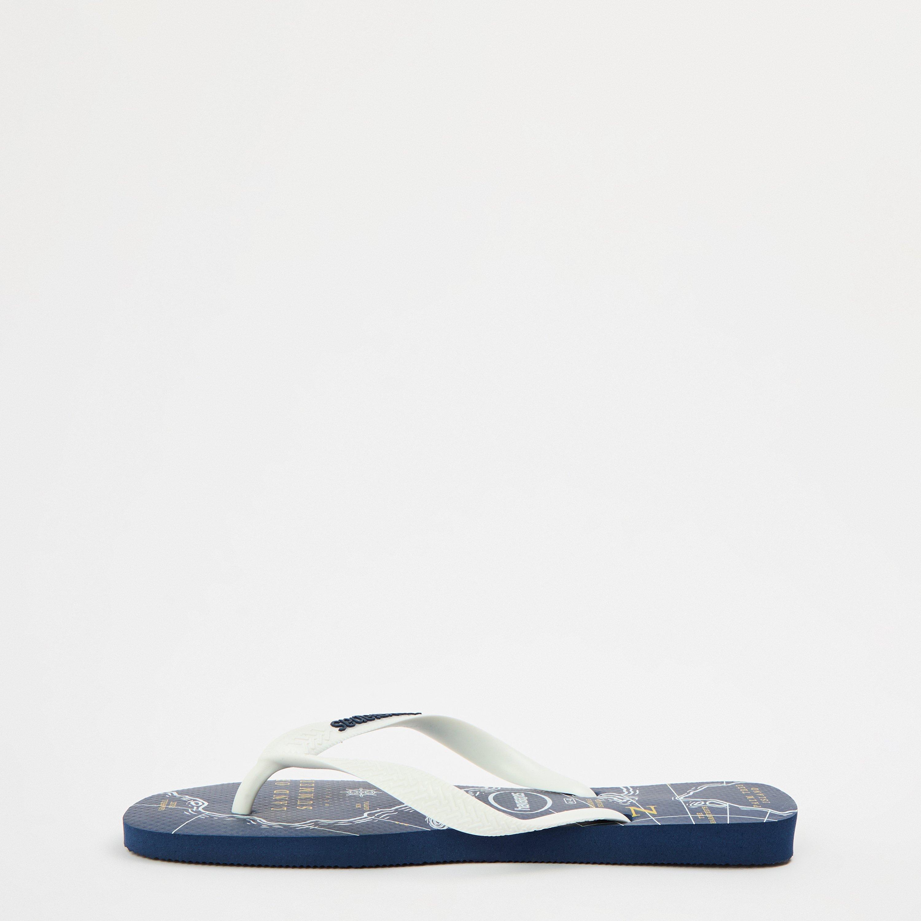Blu Navy - Havaianas - Hav. Top Nautical Navy Blue/White/N Flip Flops Womens - 2