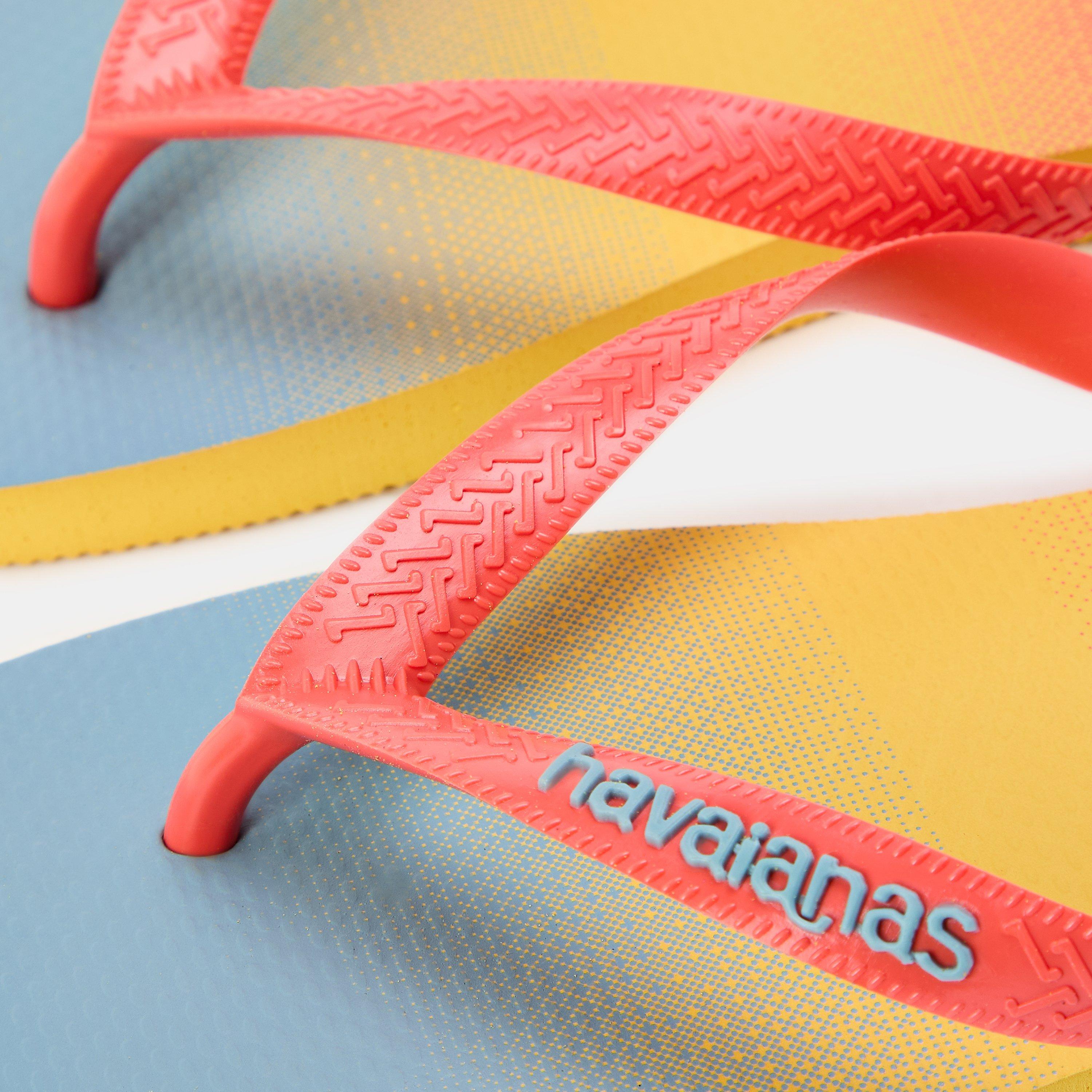 Gold Yellow - Havaianas - Hav. Top Fashion Gold Yellow 37/38 Flip Flops Womens - 3