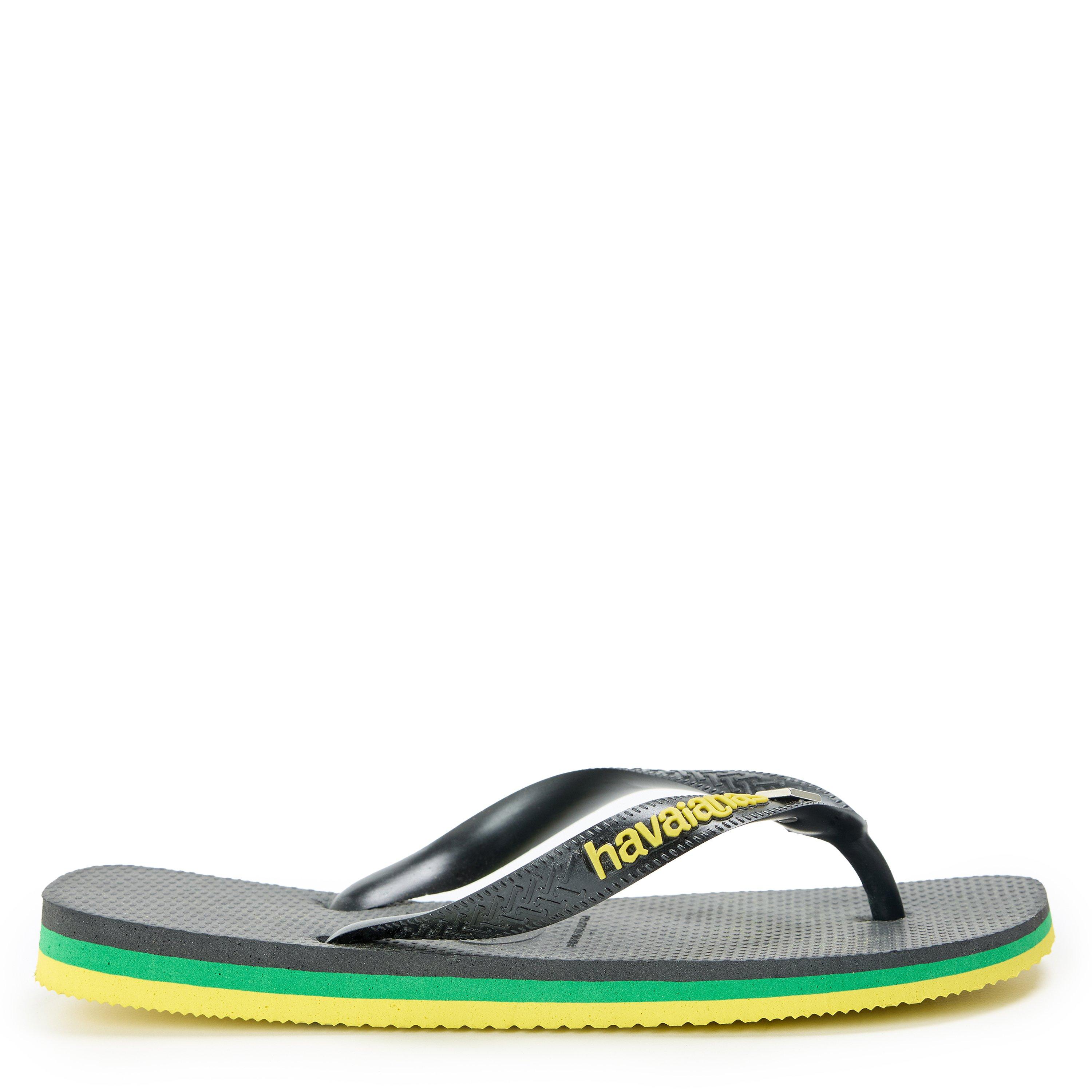 Havaianas Women's Black Brasil Flip Flops - 5