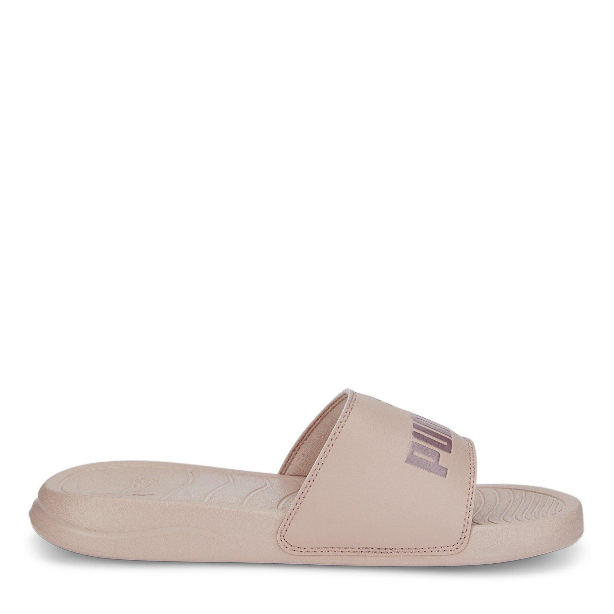 Rose Qrtz/R.Gld - Puma - Popcat 20 Womens Slide Sandals - 4