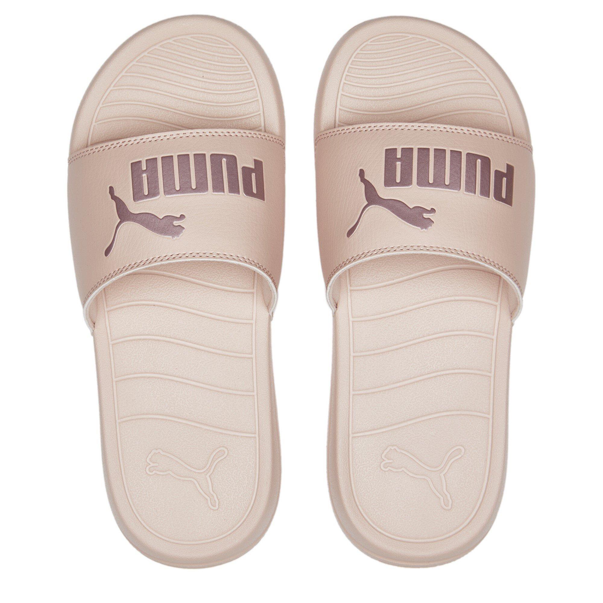 Rose Qrtz/R.Gld - Puma - Popcat 20 Womens Slide Sandals - 6