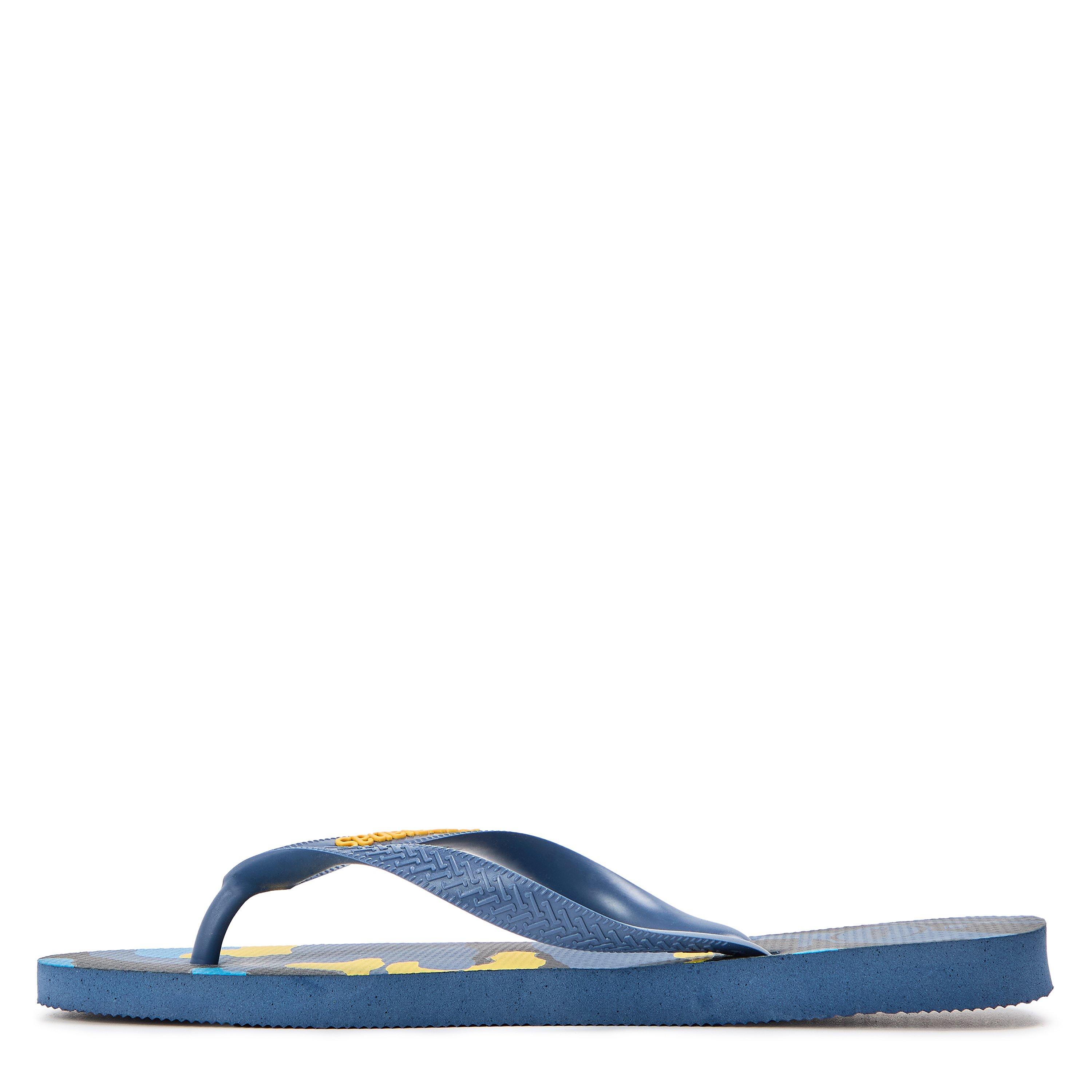 Indigo Blue - Havaianas - Women's Top Camo Black Moss Flip Flops - 2