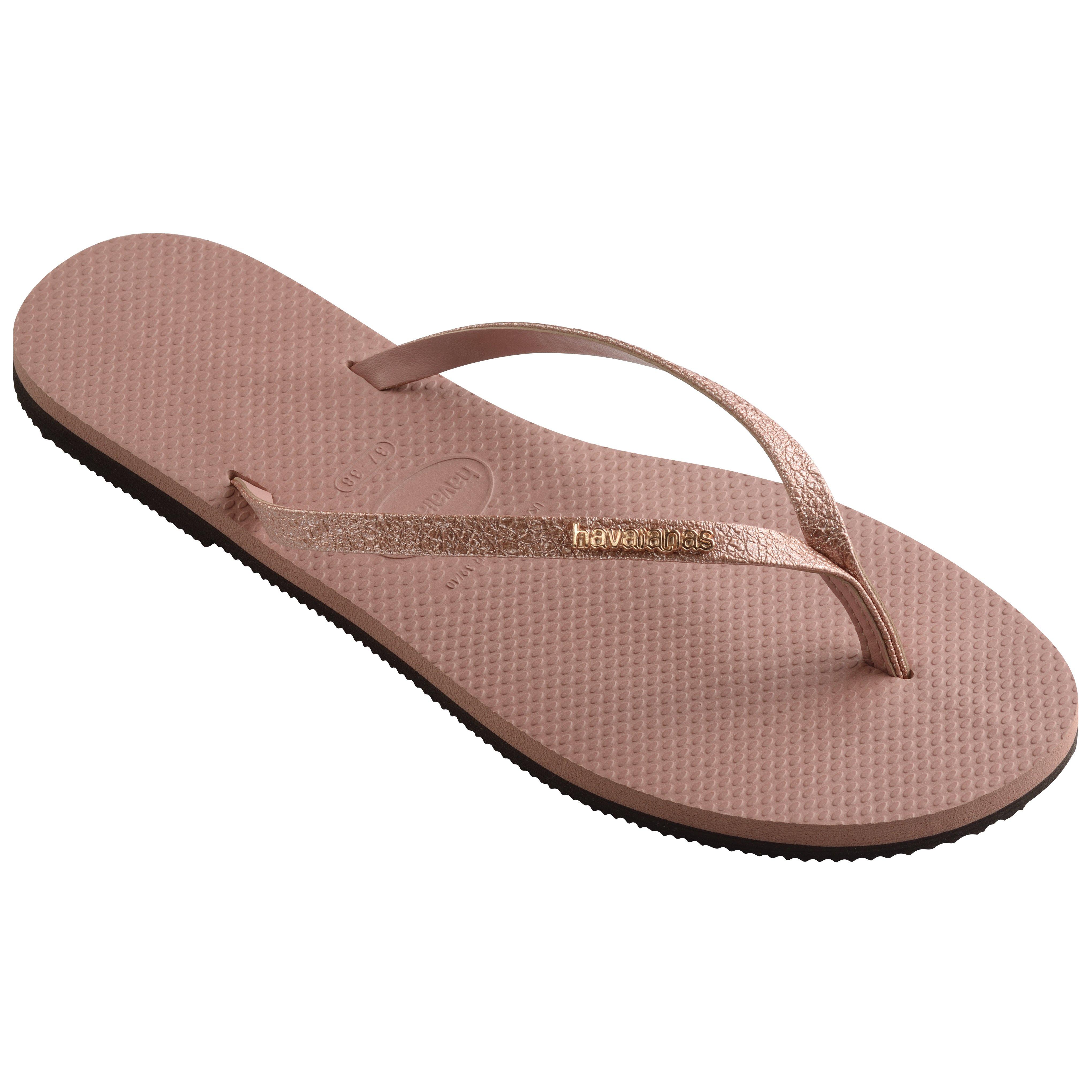 Crocus Rose - Havaianas - Women's Hav. You Shine Ballet Rose Flip Flops - 2
