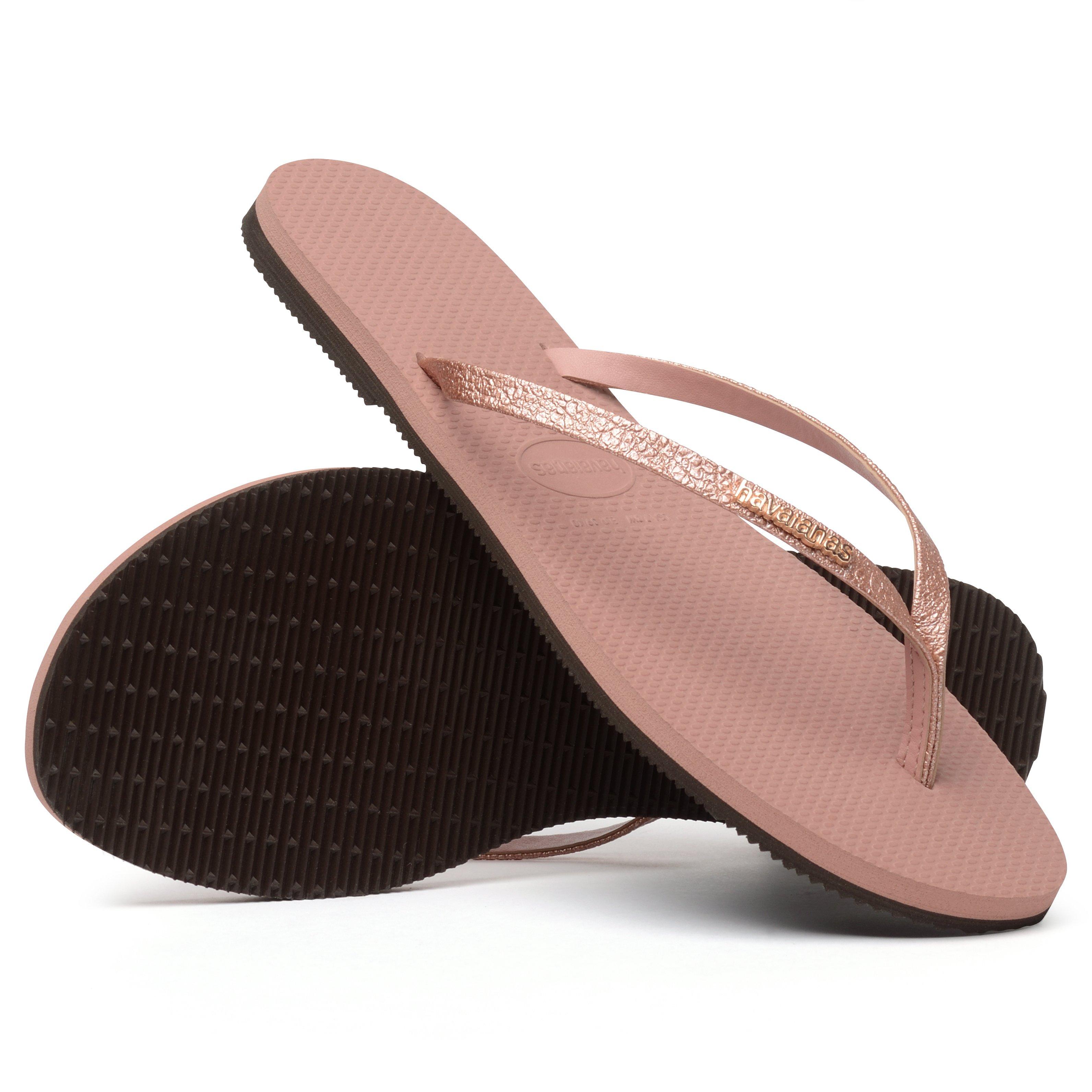 Crocus Rose - Havaianas - Women's Hav. You Shine Ballet Rose Flip Flops - 3